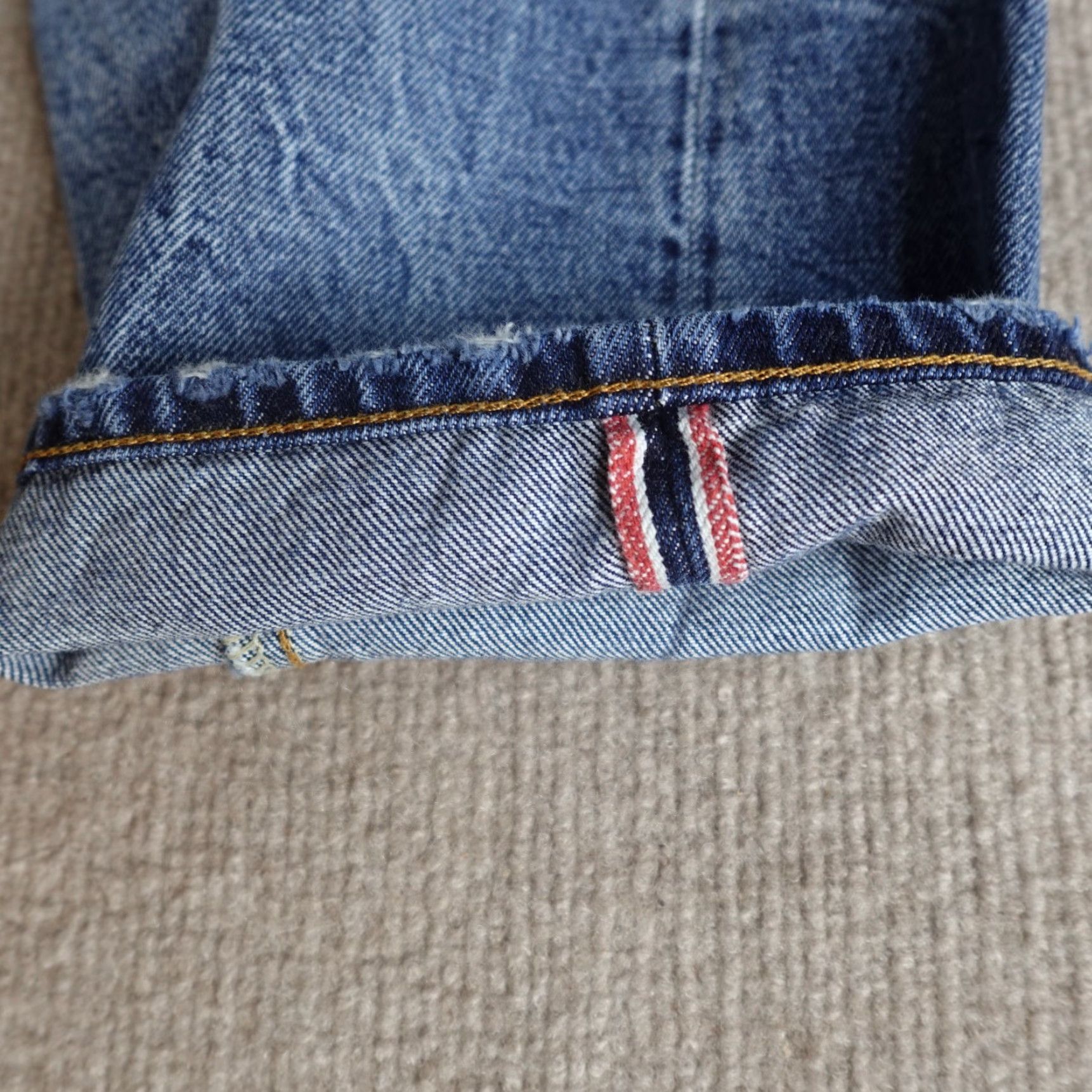 Todd Snyder **Mens Todd Snyder Blue American Selvedge Denim Slim Fit Jeans 34x29** User: **Todd Snyder Mens Blue American Selvedge Denim Slim Fit Jeans 34x29** Size US 34 / EU 50 - 2 Thumbnail