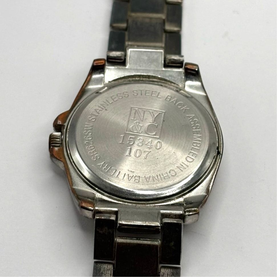 Other Vintage Silver NY&C Men's Watch Size ONE SIZE - 5 Thumbnail