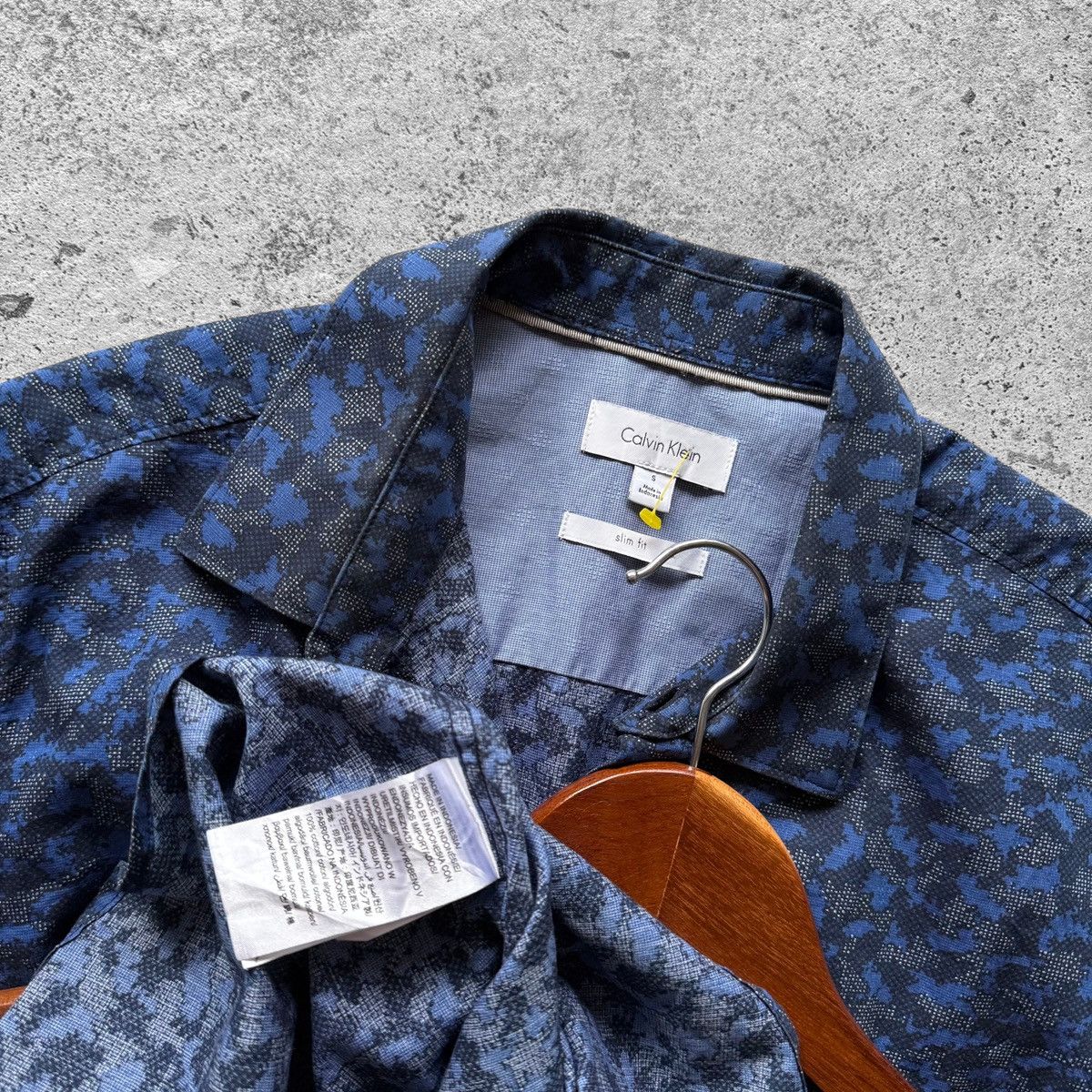 Calvin Klein Calvin Klein CK Full Printed Long Sleeve Button Up Shirt Size US S / EU 44-46 / 1 - 4 Thumbnail