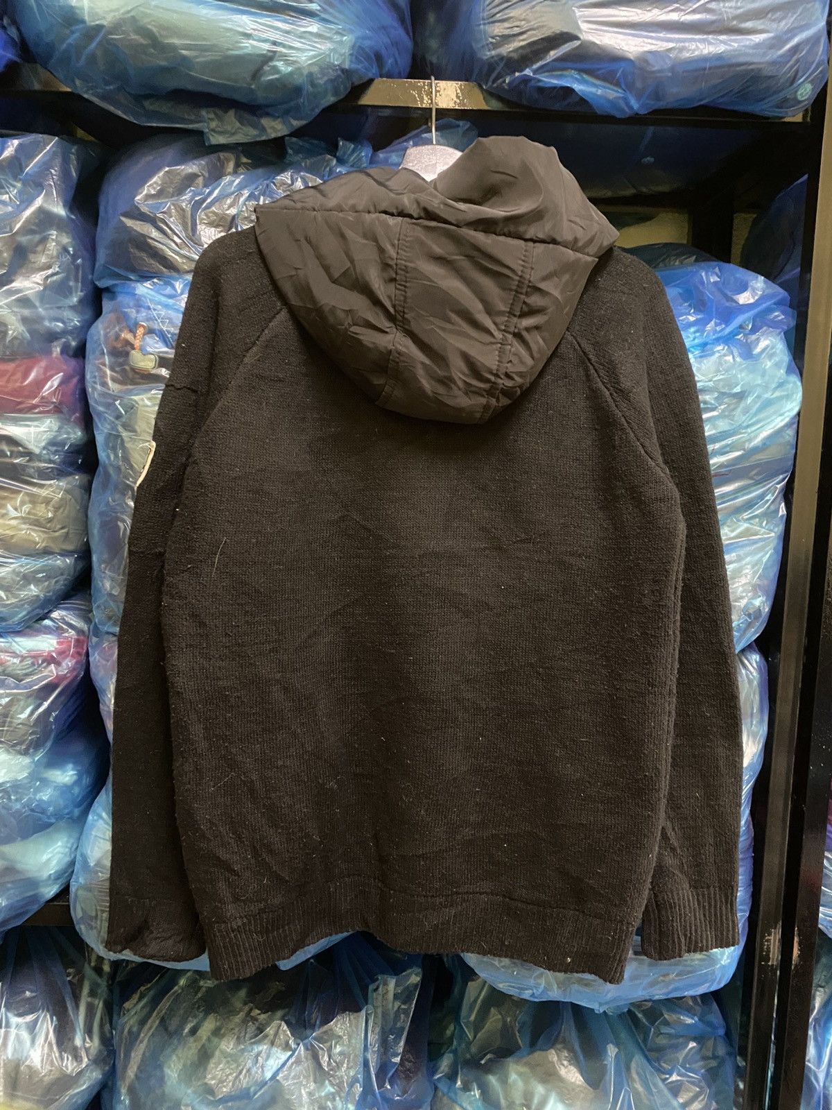 The Real McCoy's VINTAGE Y2K MCCOY KNIT HOODIE Size US M / EU 48-50 / 2 - 5 Thumbnail