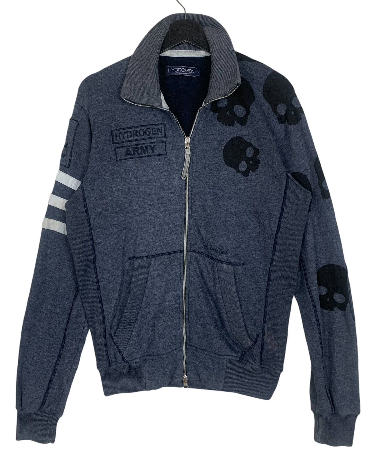 Designer Hydrogen SportWear Luxury Designer Skull DNA Light Jacket Size US M / EU 48-50 / 2 - 2 Thumbnail