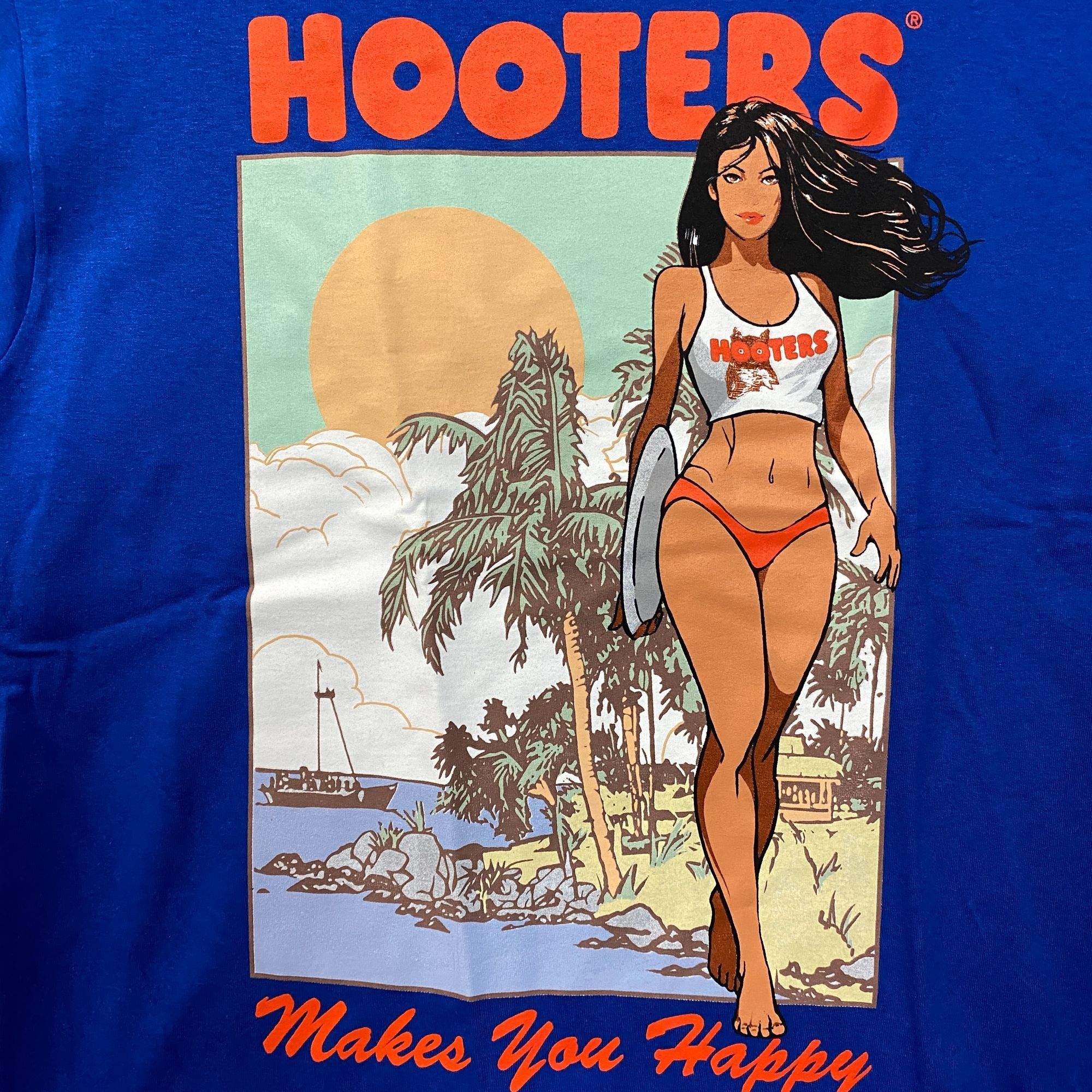 Other Hooters Makes You Happy Cozumel Mexico Beach Babe Sports Bar Size US S / EU 44-46 / 1 - 2 Thumbnail