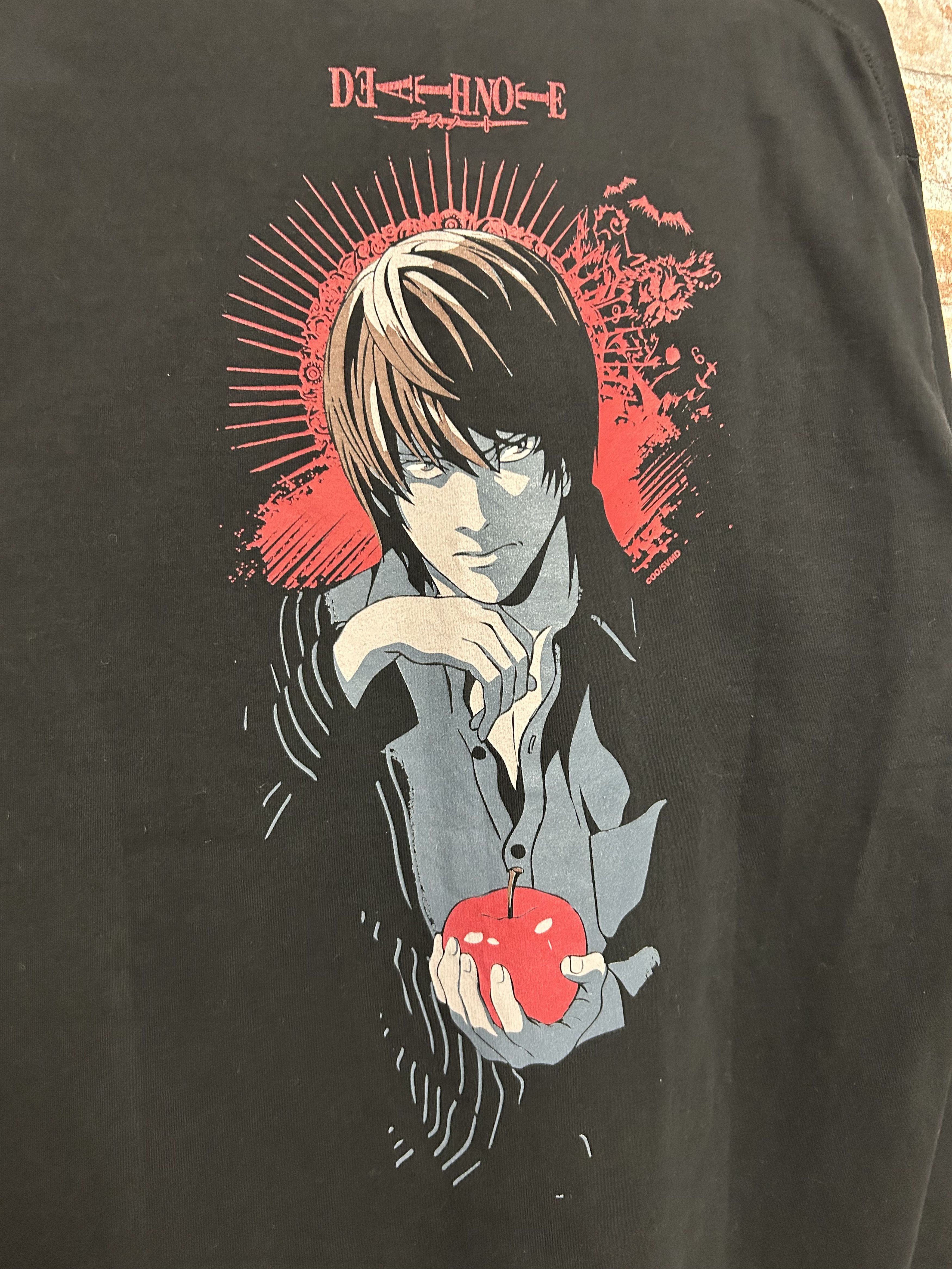 Anime Death Note 2000s Vintage Anime Long Sleeve Shirt Size US XL / EU 56 / 4 - 10 Thumbnail