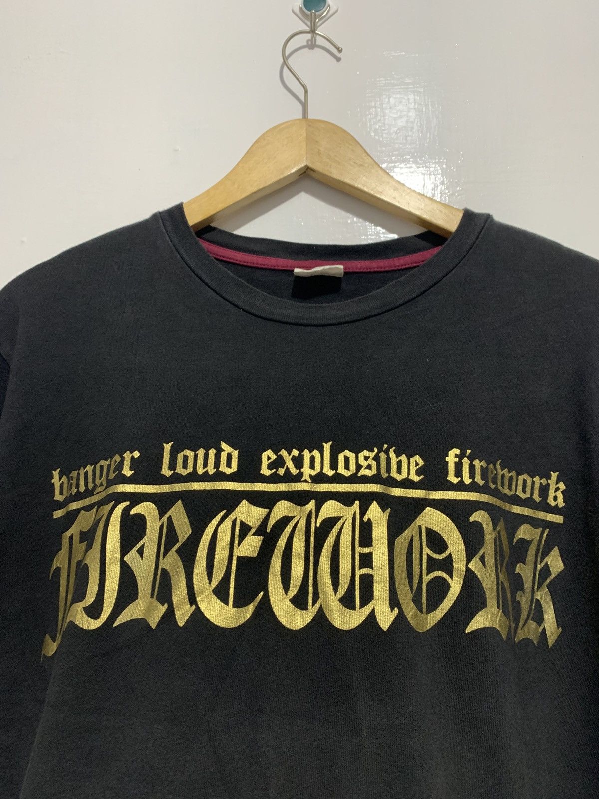 Karakuri Tamashii STRANGE HEAVEN Japanese Archieve Gothic Gold Poem Destroded Size US L / EU 52-54 / 3 - 5 Thumbnail