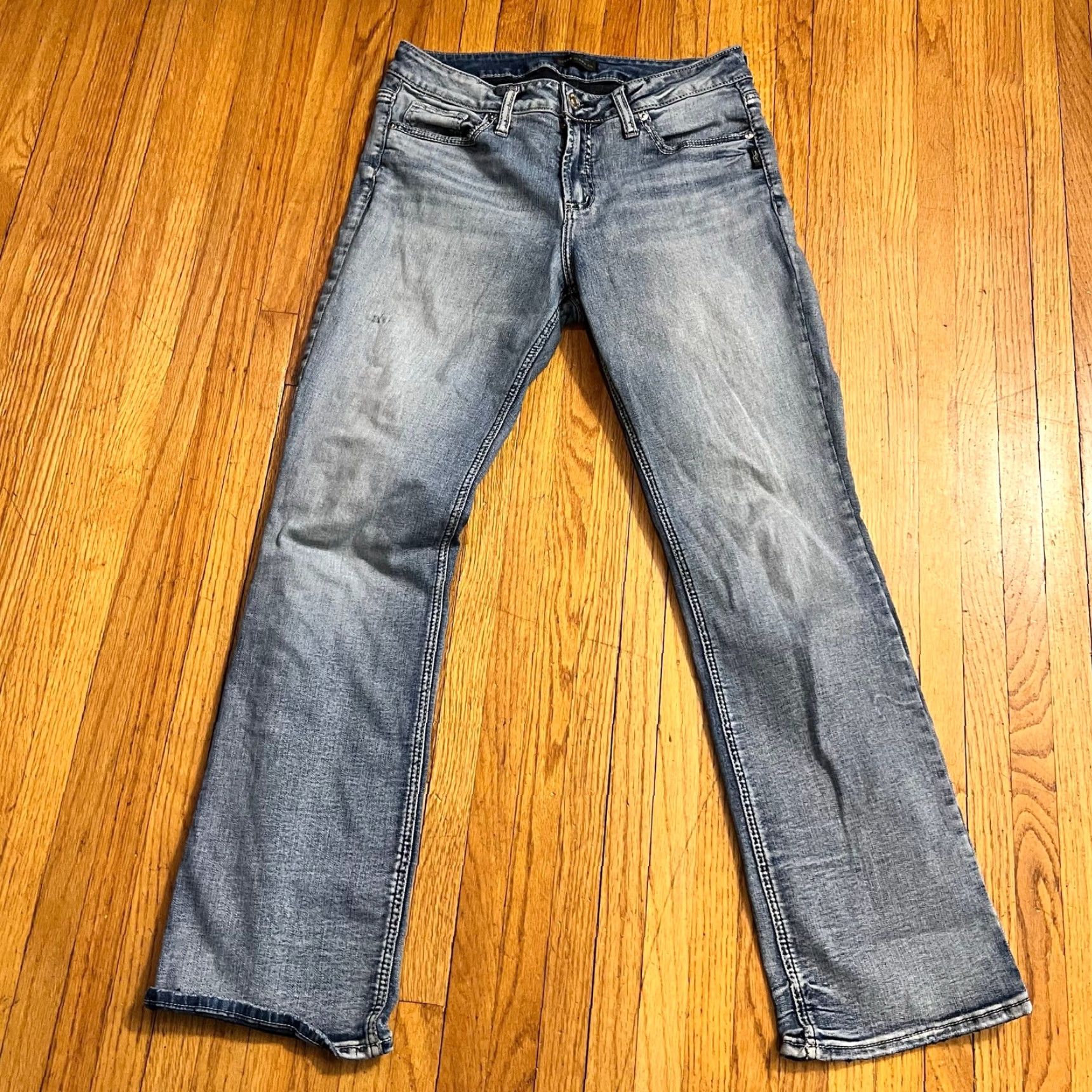 Silver Jeans Co. **Suki Silver Jeans Women 31 Bootcut Blue** User: Suki Silver Jeans Women 31 Bootcut Blue Size 24" / US 00 / IT 34 - 3 Thumbnail