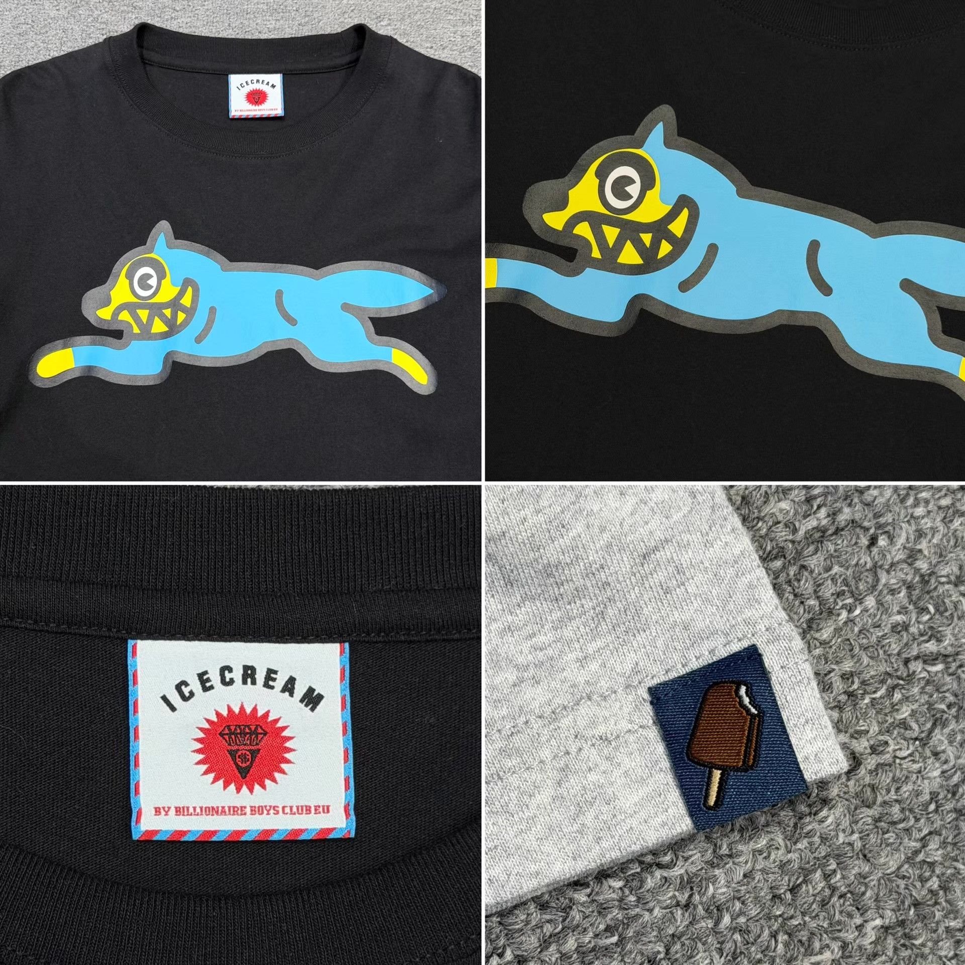 Billionaire Boys Club BBC Flying Dog Long Sleeve T-Shirt Q5 Size US L / EU 52-54 / 3 - 2 Thumbnail
