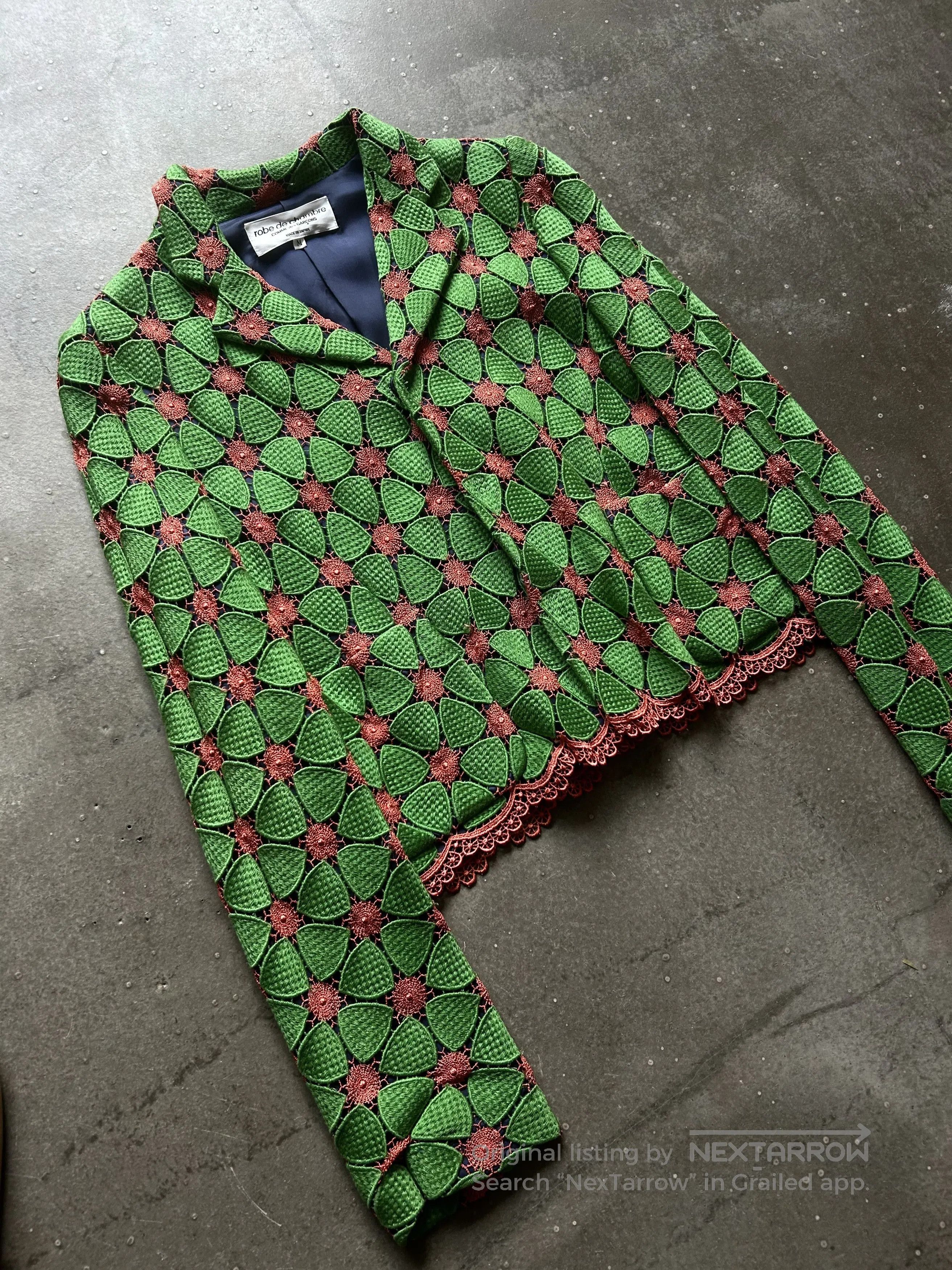 Comme des Garcons COMME des GARÇONS Crochet Embroidery Robe. Size M / US 6-8 / IT 42-44 - 3 Thumbnail