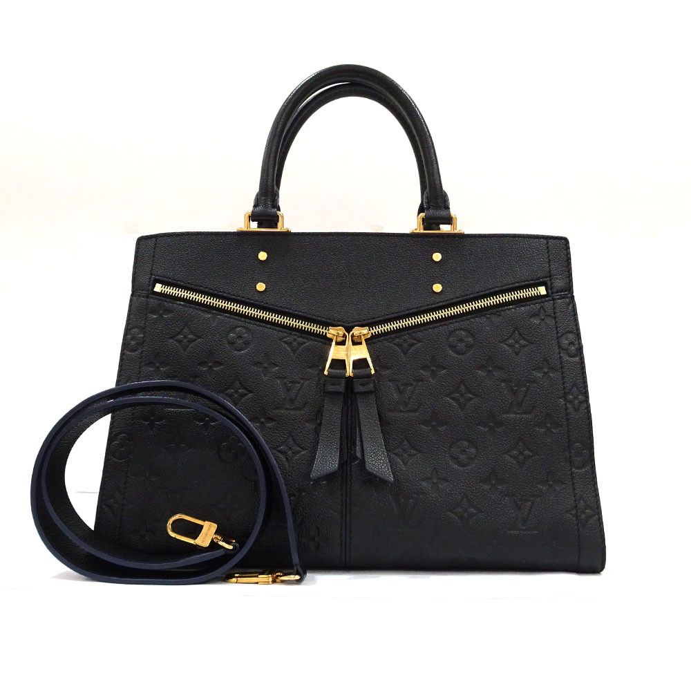 image of Louis Vuitton Three Pm Empreinte Shoulder Bag Tote Noir Black, Women's