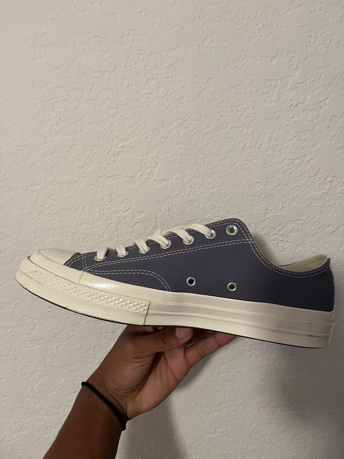 Comme des Garcons PLAY × Converse Comme des Garcons PLAY Grey converse Size US 11 / EU 44 - 5 Thumbnail
