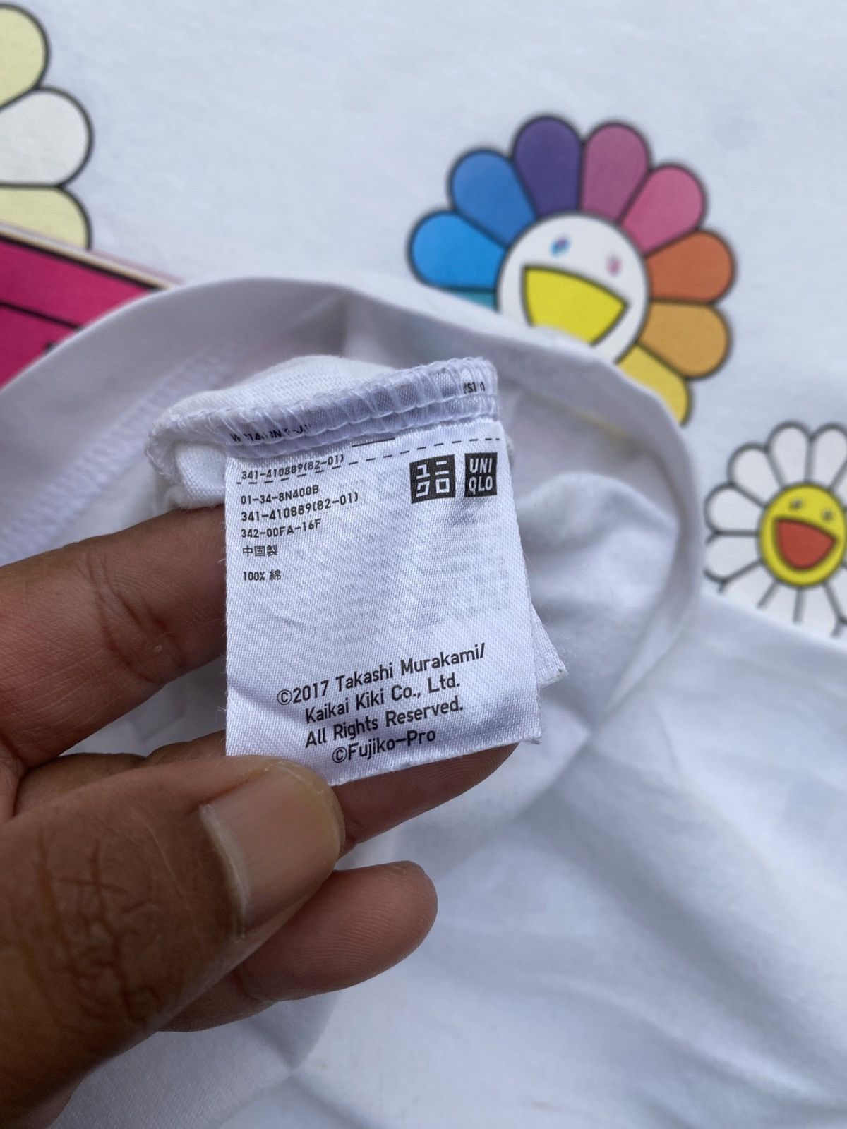 Takashi Murakami × Uniqlo Rare Uniqlo x Takashi Murakami Doraemon White Tshirt Size US XL / EU 56 / 4 - 15 Thumbnail