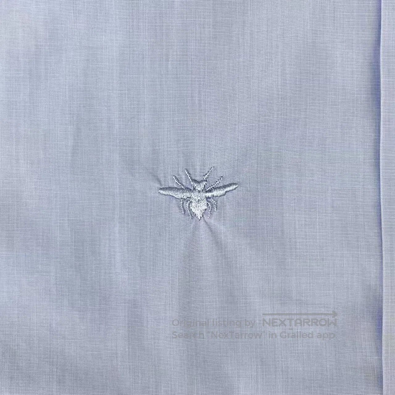 Dior Dior Light Blue Embroidered Shirt Jacket. Size US M / EU 48-50 / 2 - 4 Thumbnail