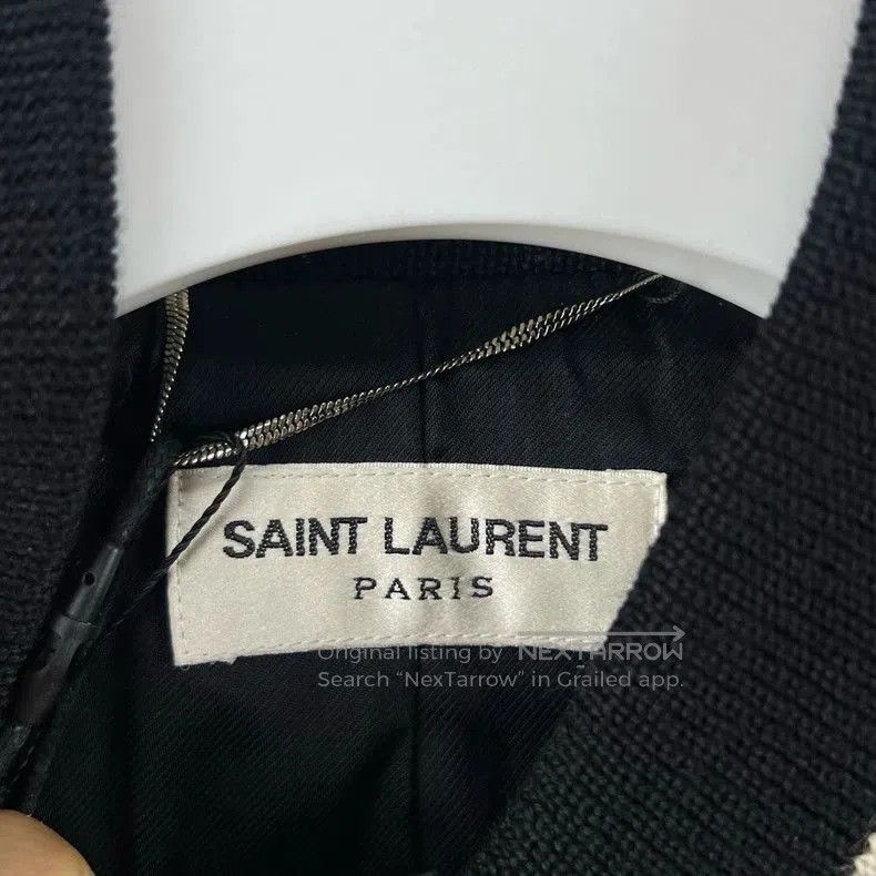 Saint Laurent Paris Saint Laurent Striped Varsity Jacket. Size US L / EU 52-54 / 3 - 5 Thumbnail