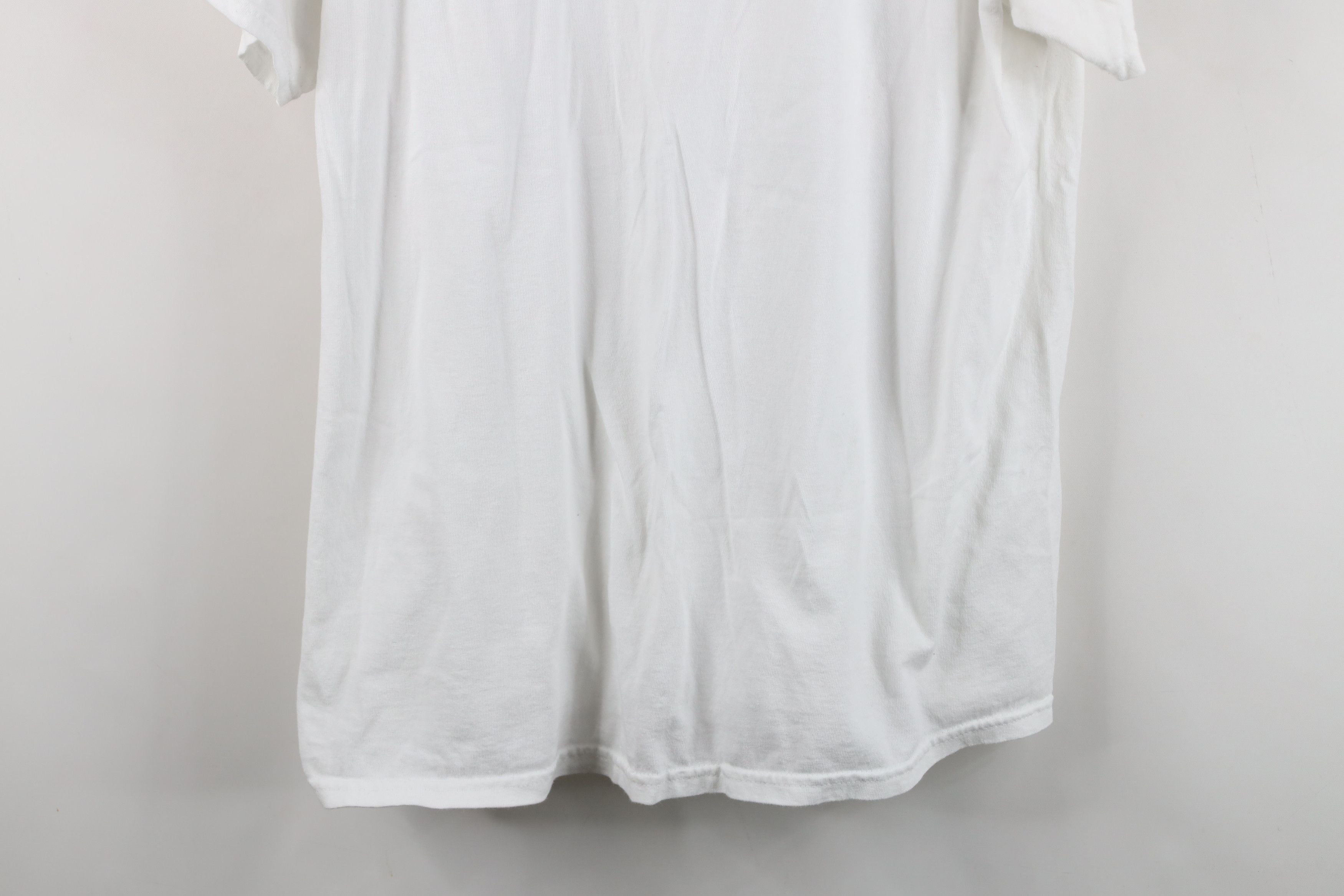 Vintage Vintage Y2K Streetwear Short Sleeve T-Shirt White Cotton Size US XL / EU 56 / 4 - 3 Thumbnail