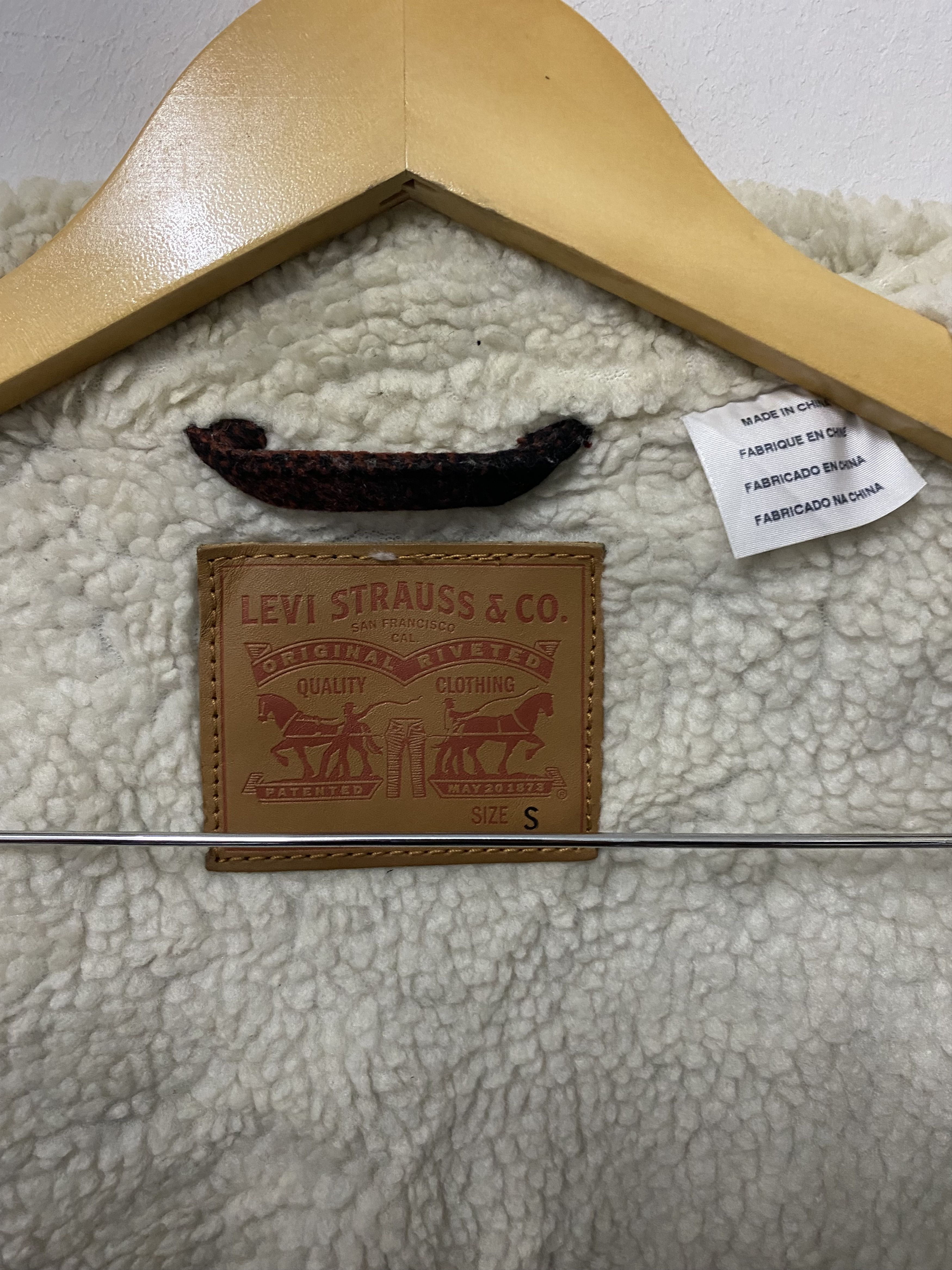 Levi's Levi’s Type 3 Checkered Sherpa Jacket Size US S / EU 44-46 / 1 - 8 Thumbnail
