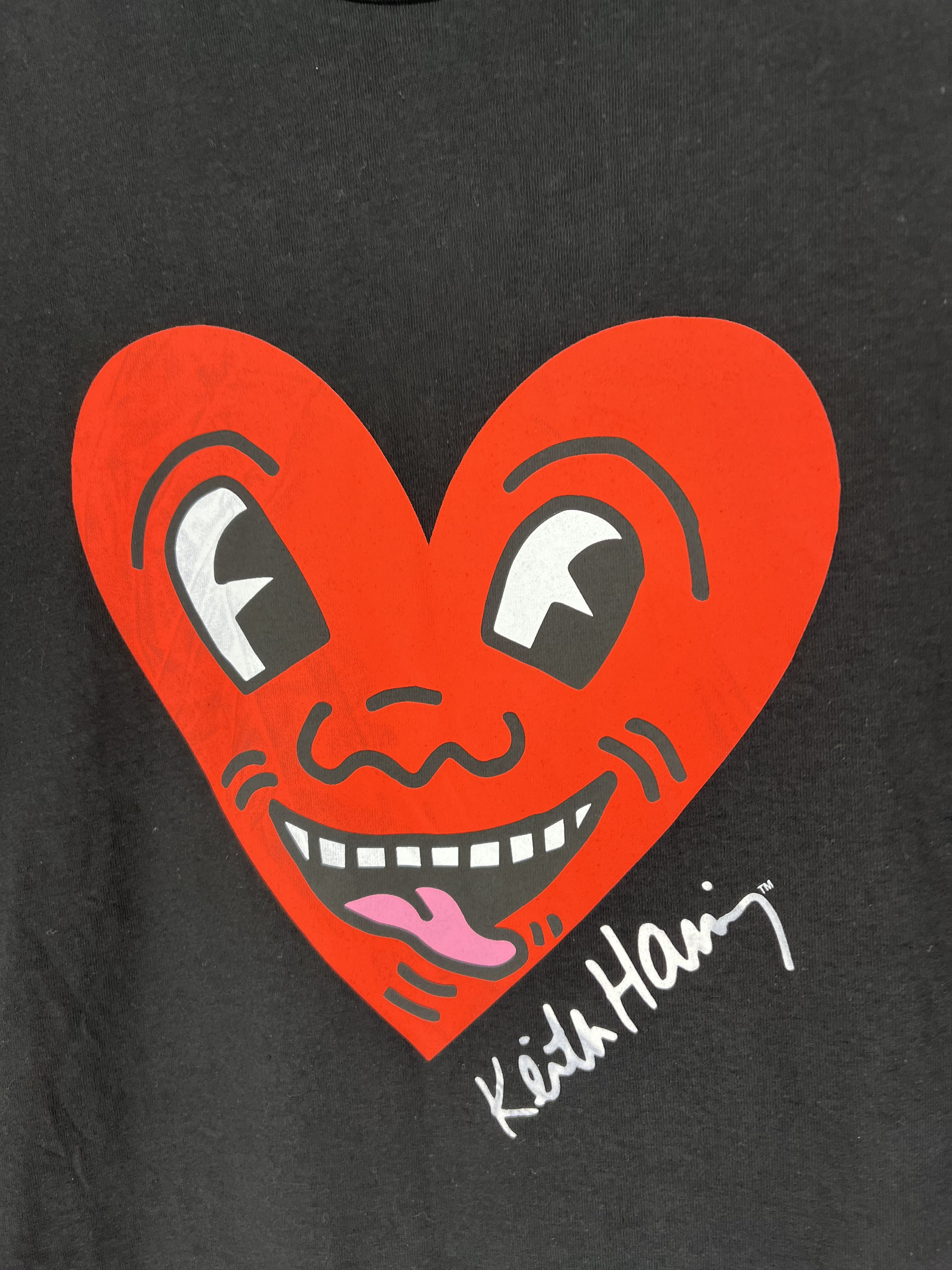 Keith Haring Vintage Y2K KEITH HARING Art Japanese T-shirt Size US L / EU 52-54 / 3 - 7 Thumbnail
