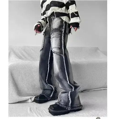 Japanese Brand Gothic Baggy Jeans Size US 32 / EU 48 - 1 Thumbnail
