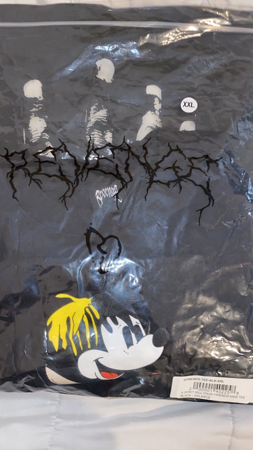 Revenge Don’t Kill Your Friends Kids tee in black XXL cropped fit Size US XXL / EU 58 / 5 - 7 Thumbnail