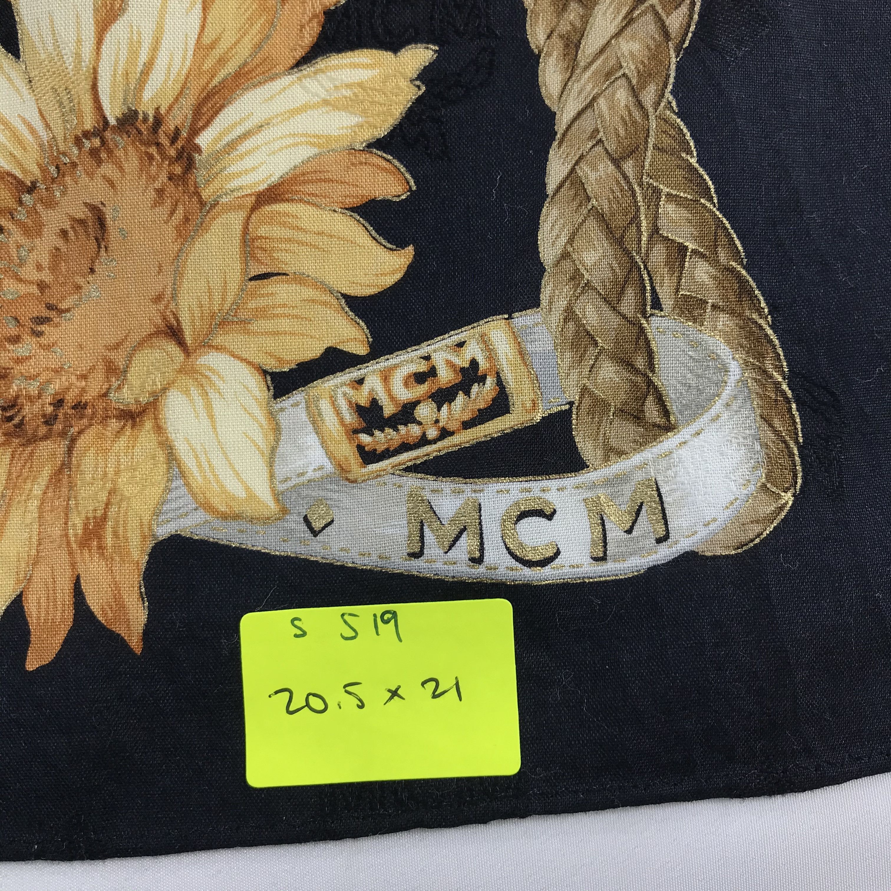 MCM × Vintage MCM Bandana / Handkerchief / Neckerchief - S519 Size ONE SIZE - 5 Thumbnail