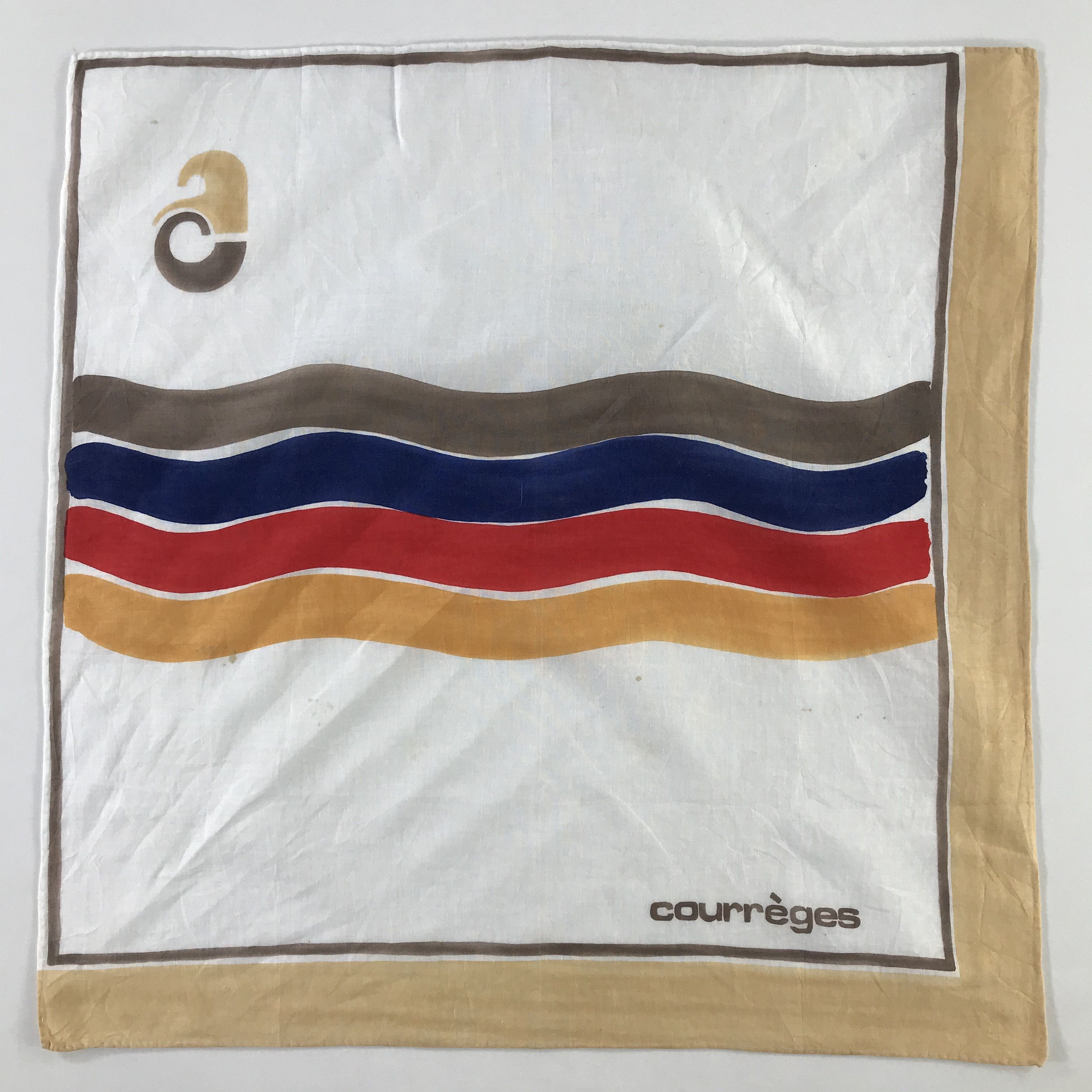 Courreges × Vintage Courreges Bandana/ Handkerchief / Neckerchief Size ONE SIZE - 3 Thumbnail