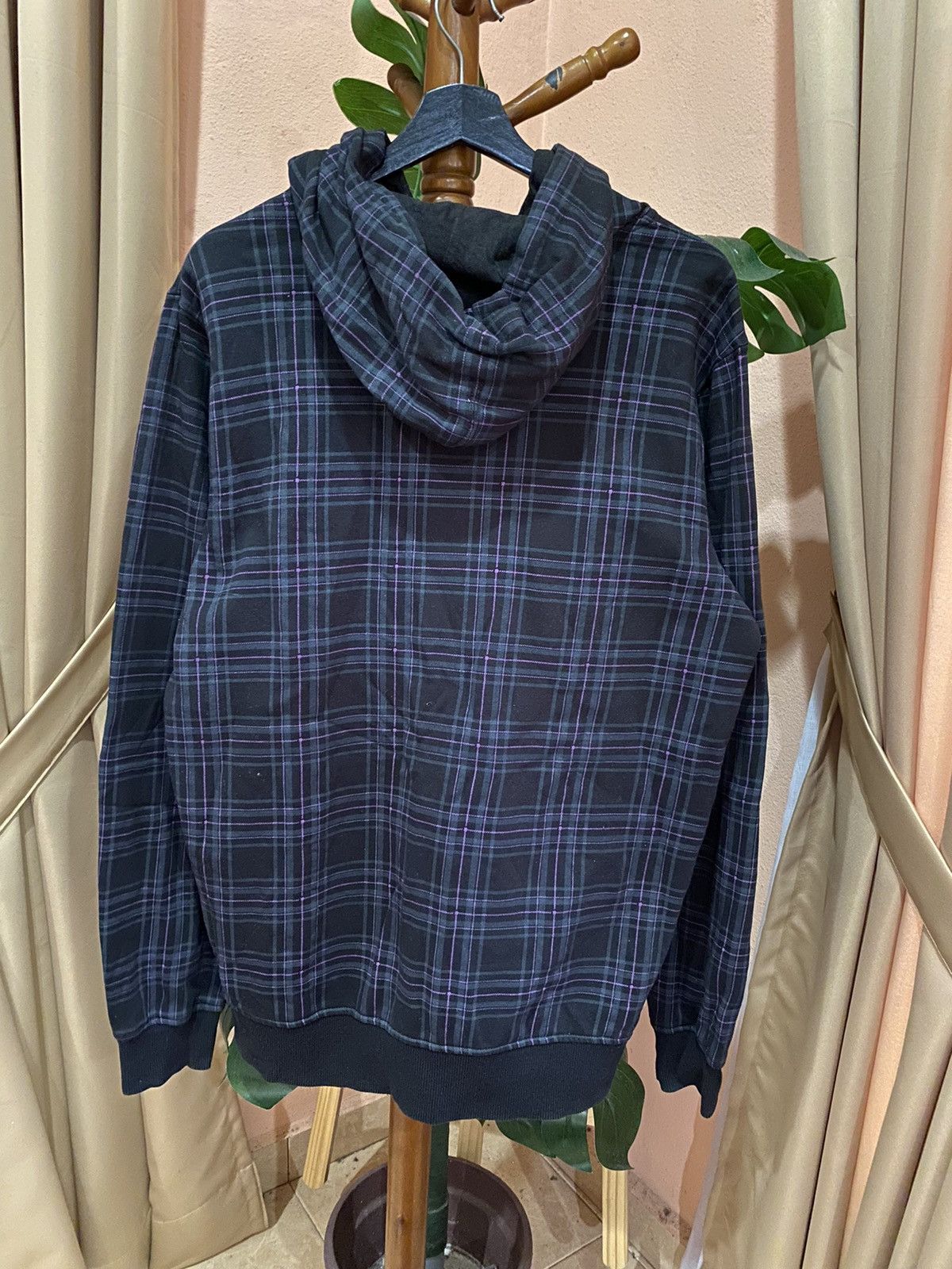 Quiksilver QUICKSILVER PLAID HOODIE Size US M / EU 48-50 / 2 - 7 Thumbnail