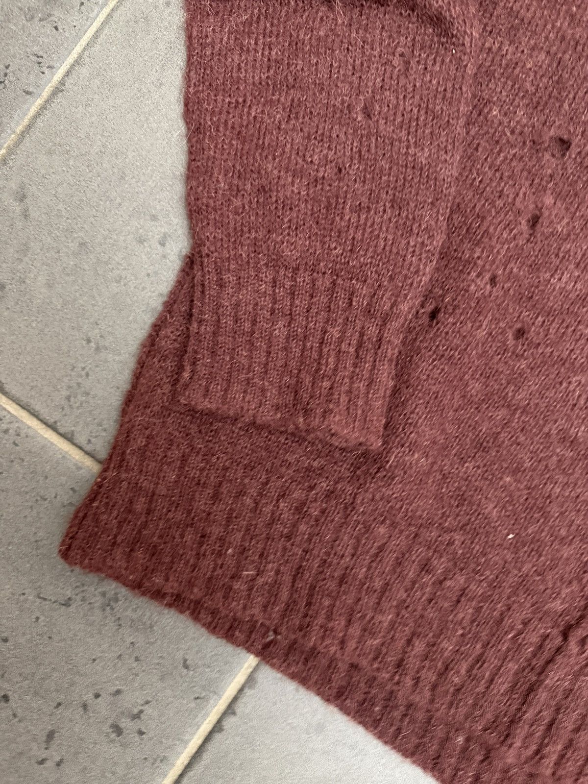 Marc Point Venezia Mohair Alpaca Distressed Oversized Knit Size US M / EU 48-50 / 2 - 3 Thumbnail