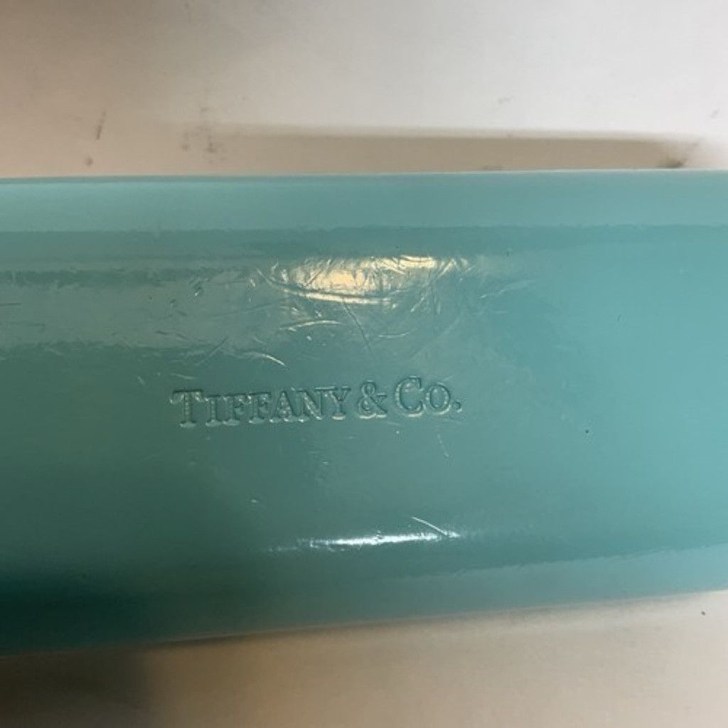 Tiffany & Co. Tiffany & Co Robin's Egg Blue Glasses Clam Shell Hard Case Size ONE SIZE - 2 Thumbnail