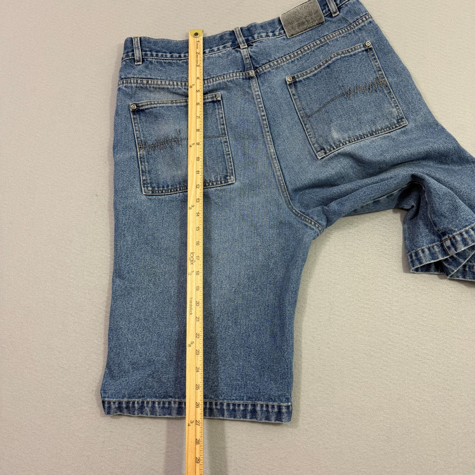 Vintage Vintage Moffat Jean Shorts Men's 38 Blue 13" Inseam Jorts Size US 38 / EU 54 - 11 Thumbnail