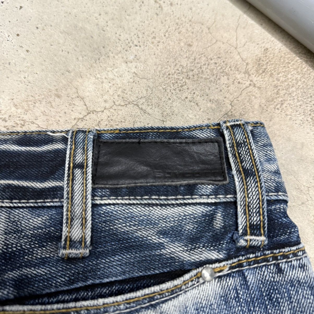 Boycott Boycott Lightning Wash Whisker Distressed Denim Pant Size US 34 / EU 50 - 17 Thumbnail