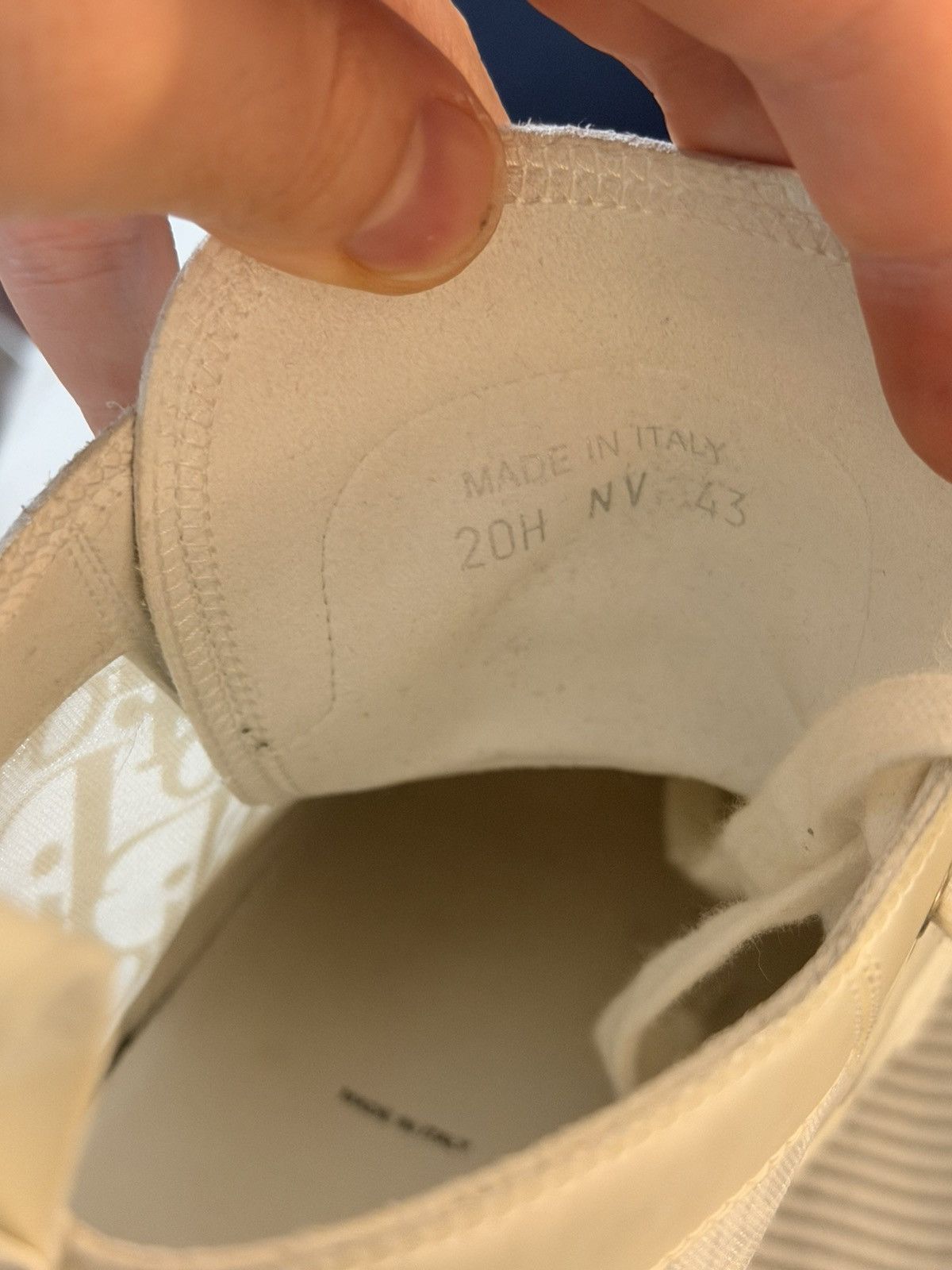 Dior Dior B23 High Top White Oblique Size 43EU Size US 10 / EU 43 - 13 Thumbnail