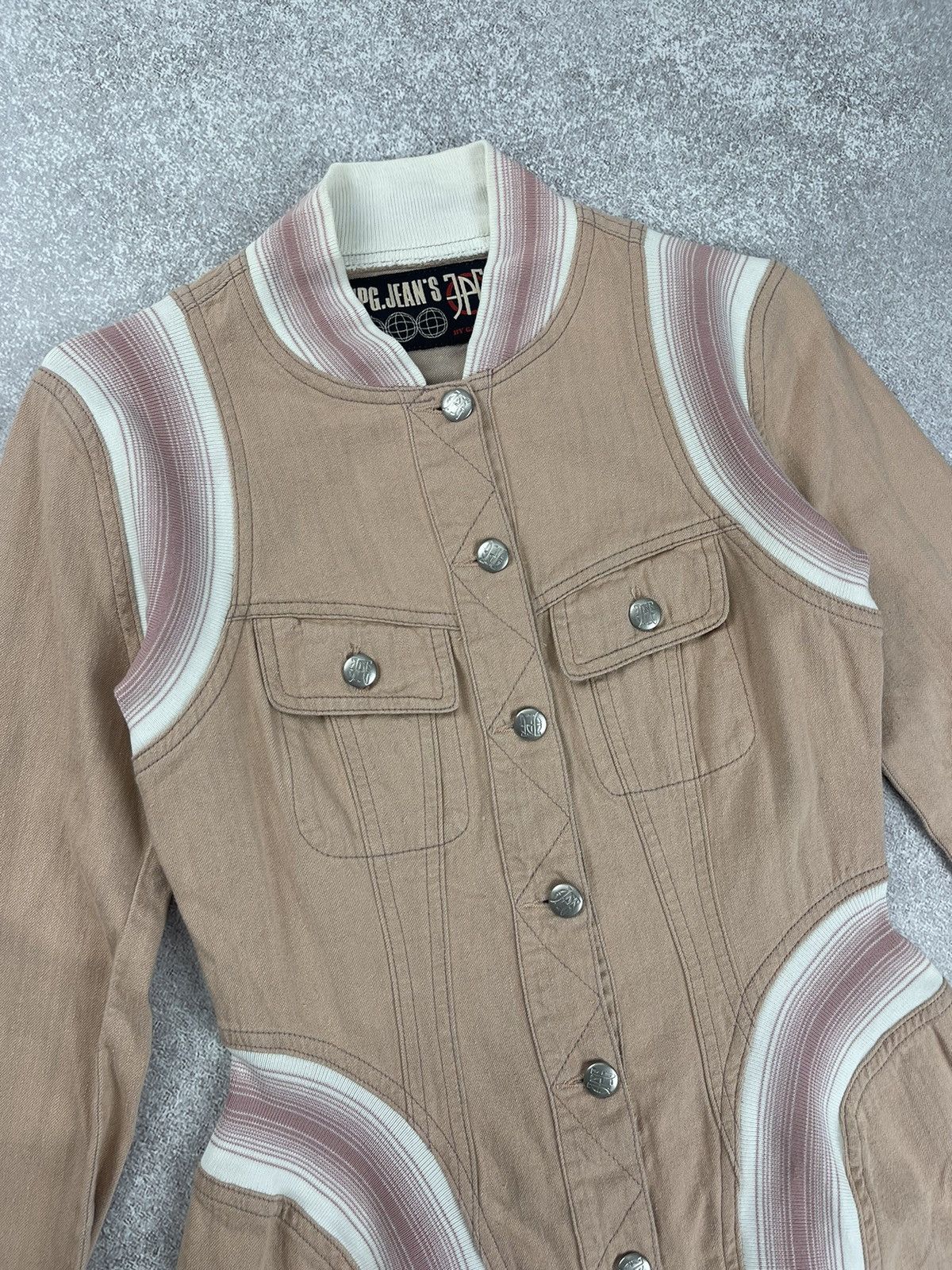Jean Paul Gaultier JPG by Jean Paul Gaultier Denim Jacket Size M / US 6-8 / IT 42-44 - 2 Thumbnail
