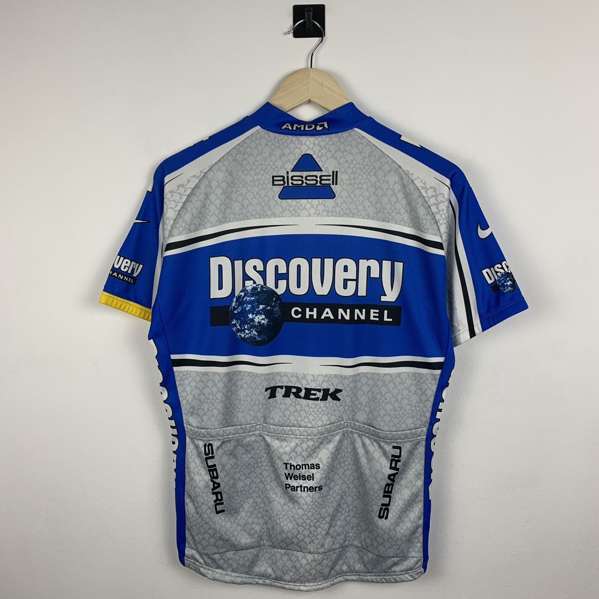 Nike Vintage Nike Discovery Team Cycling Jersey Men’s Size M Bike Size US M / EU 48-50 / 2 - 11 Thumbnail