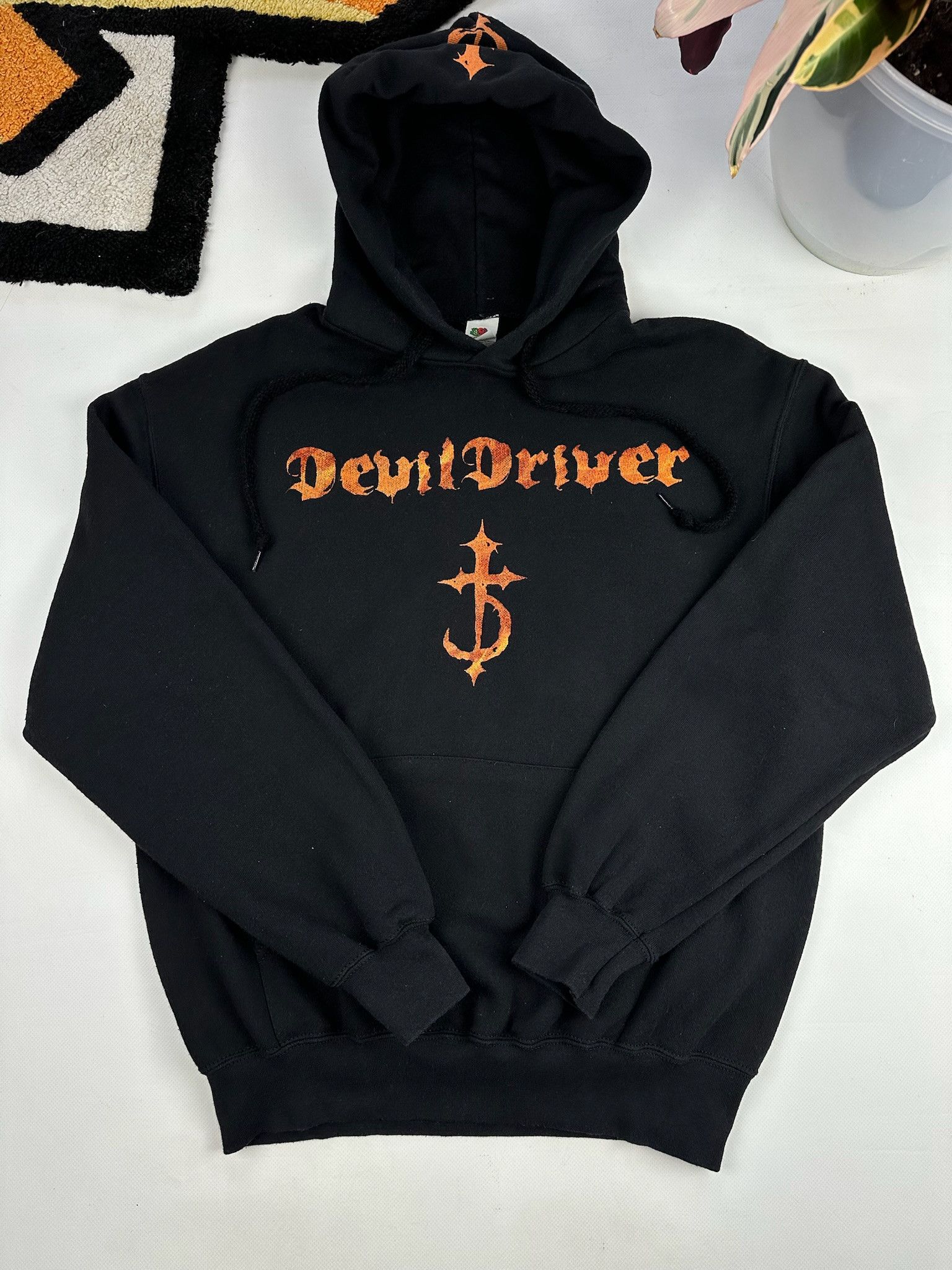 Alstyle Vintage Devil Driver Band Hoodie Size US M / EU 48-50 / 2 - 6 Thumbnail