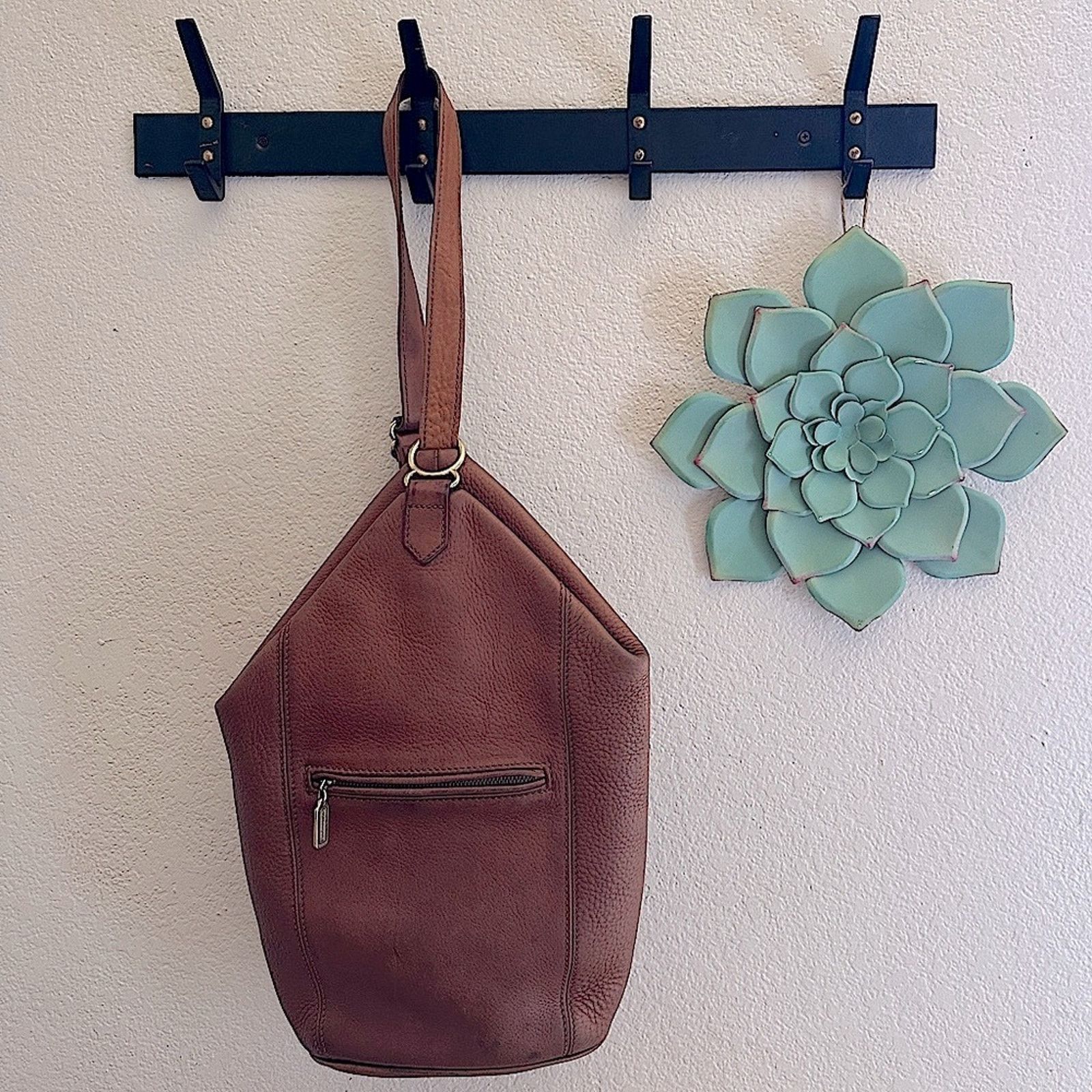 Coach VINTAGE COACH Sonoma FlatPack Backpack Brown Nubuc Leather Size ONE SIZE - 2 Thumbnail
