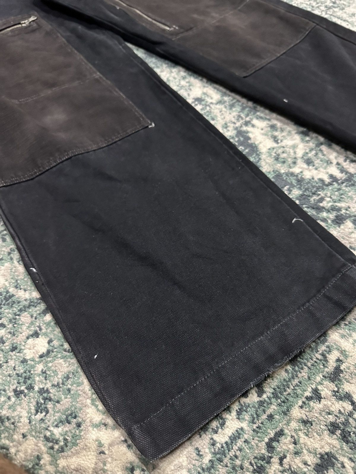 Armani Vintage Armani Cargo Double Zipper Double Knee Baggy Pants Size US 32 / EU 48 - 2 Thumbnail