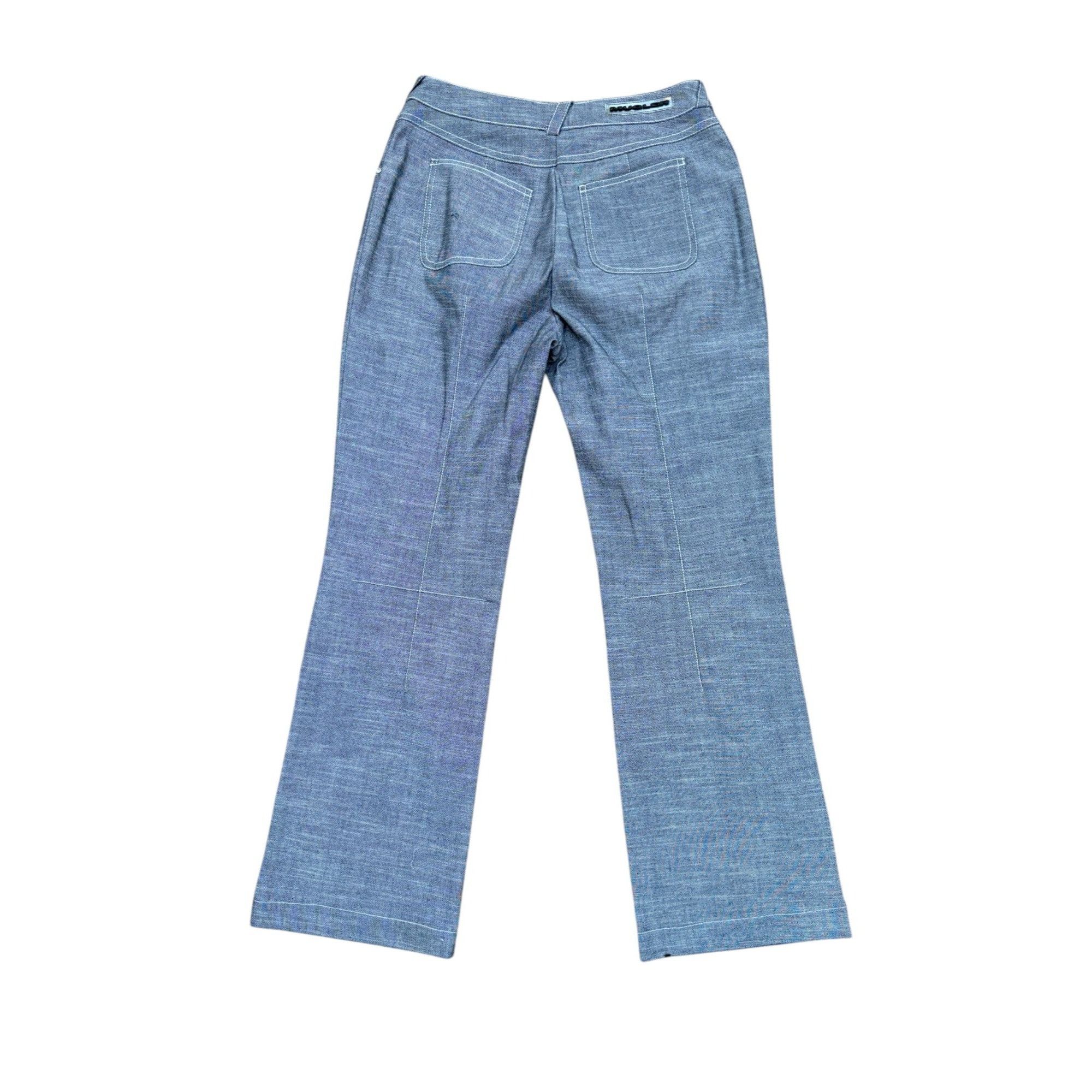 Thierry Mugler Vintage Grey Denim Twin Set Size M / US 6-8 / IT 42-44 - 9 Thumbnail