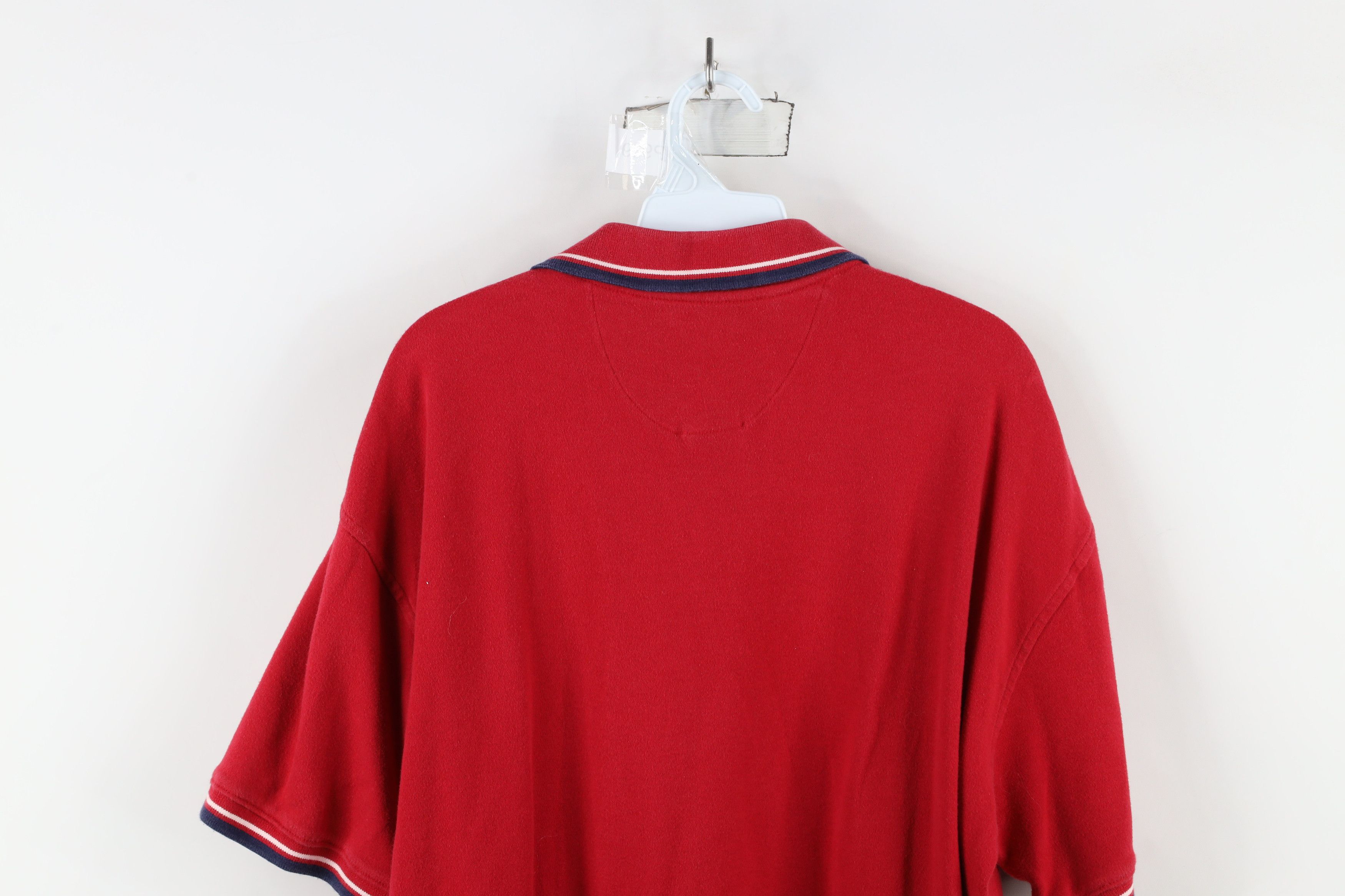 Vintage Vintage 90s Looney Tunes Bugs Bunny Golf Polo Shirt Red Size US L / EU 52-54 / 3 - 10 Thumbnail