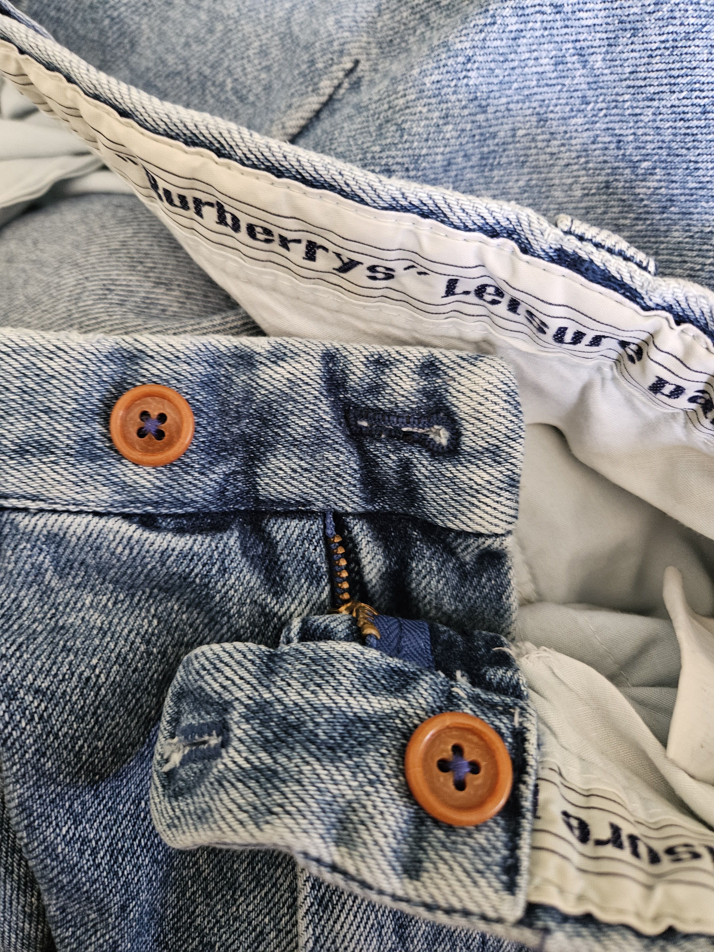 Burberry Rare Burberry Jeans denim trousers pants baggy vintage 90's Size US 30 / EU 46 - 6 Thumbnail