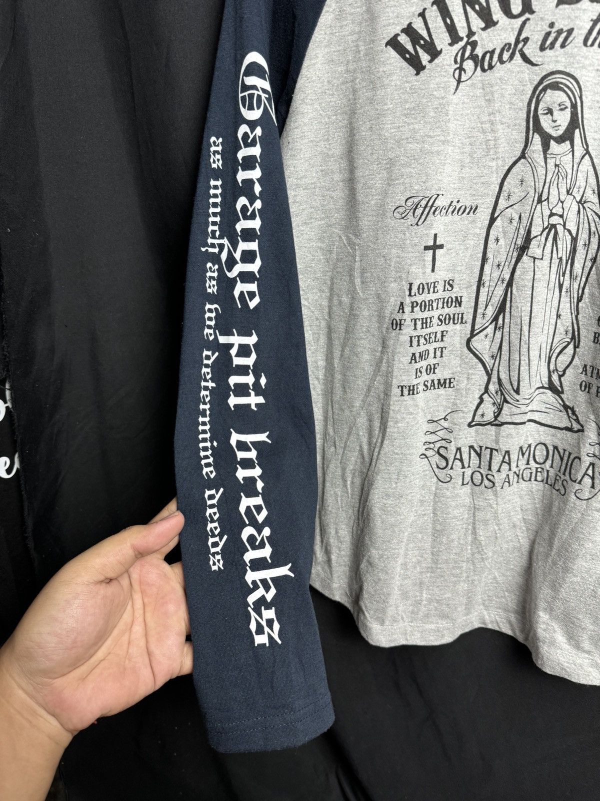 Hysteric Glamour × If Six Was Nine × Japanese Brand Wing Spread Poem Virgin Mary Long Sleeve Size US M / EU 48-50 / 2 - 5 Thumbnail
