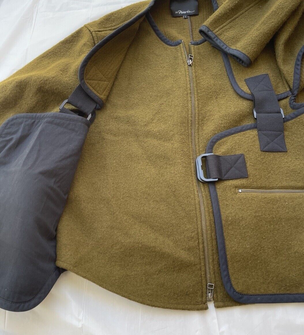 3.1 Phillip Lim 3.1 Phillip Lim wool Long Sleeve Zip Jacket Size US L / EU 52-54 / 3 - 7 Thumbnail