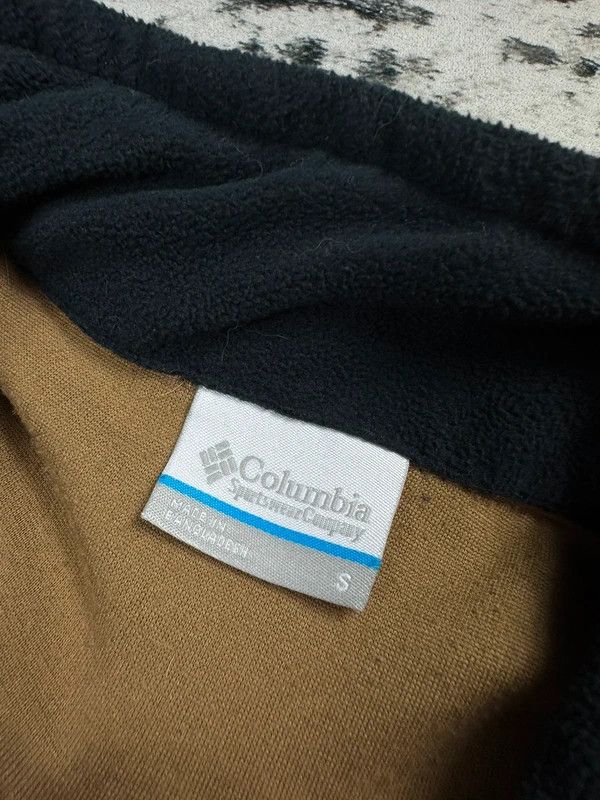 Columbia Columbia halfzip fleece brown black S logo Size US S / EU 44-46 / 1 - 4 Thumbnail