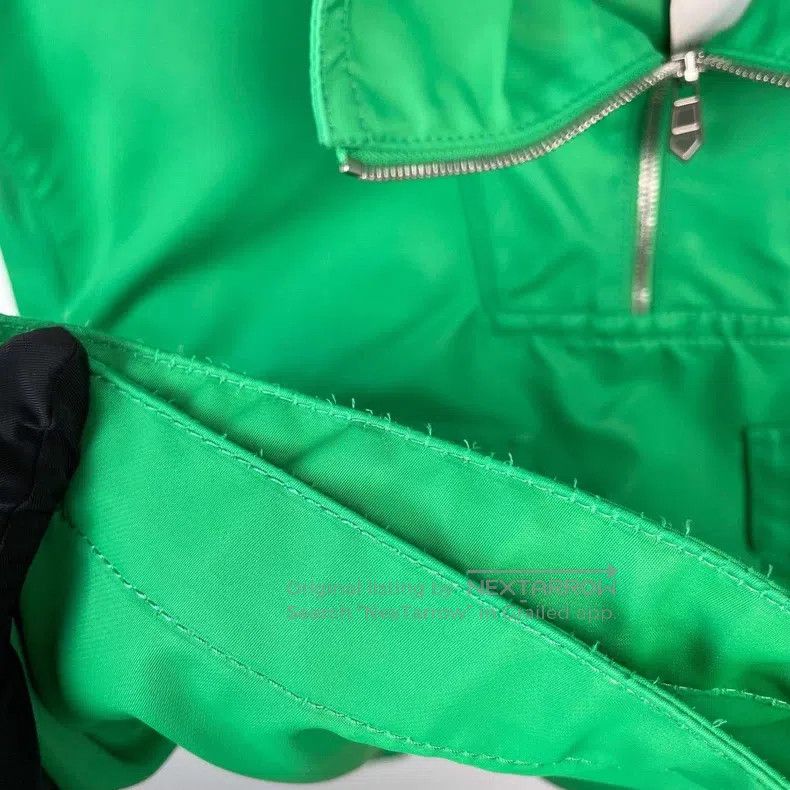 Hermes Hermes Polyester Windbreaker Jacket Green Size US M / EU 48-50 / 2 - 6 Thumbnail