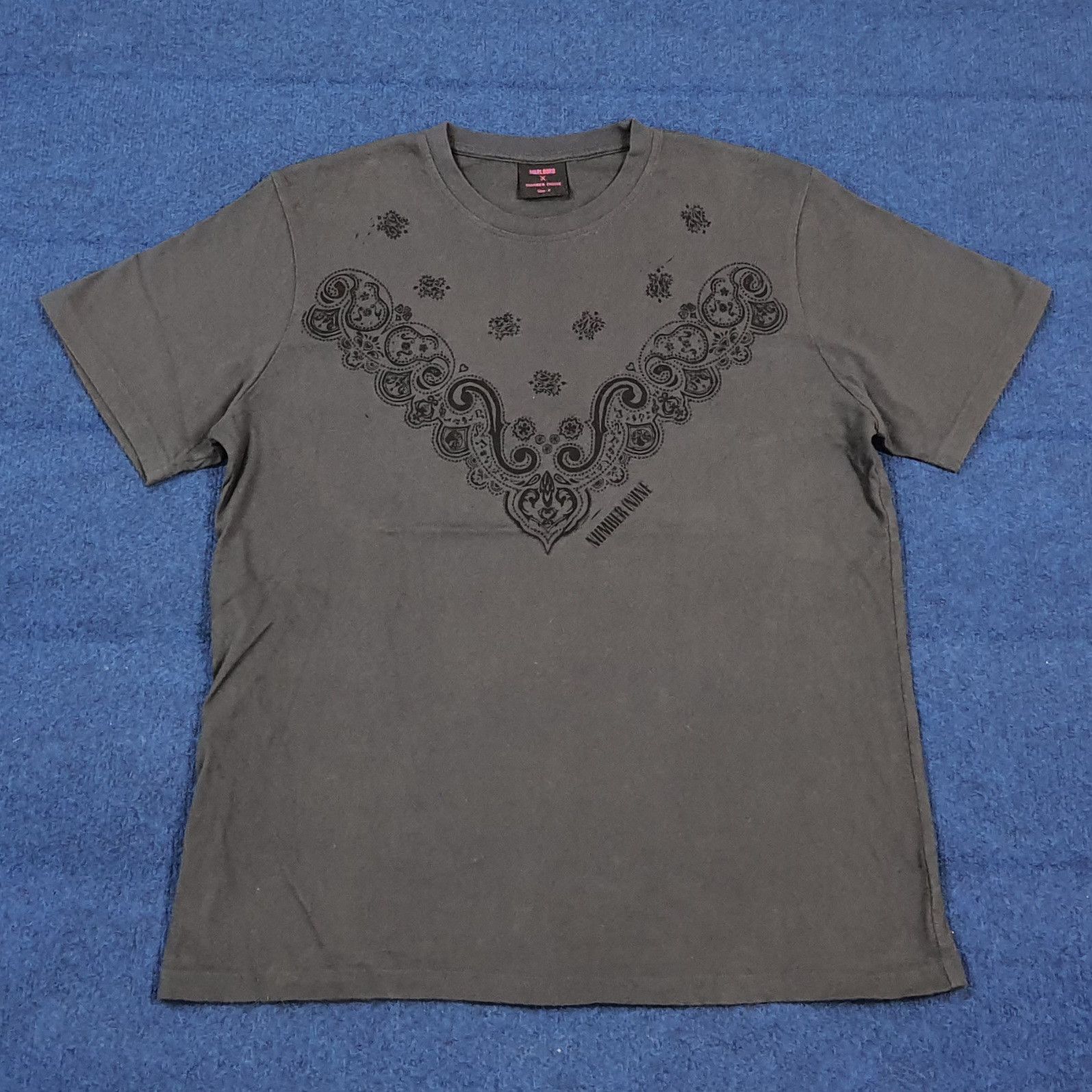 Number (N)ine Vintage Marlboro x Number Nine Japan Tshirt C301N47 Size US M / EU 48-50 / 2 - 1 Thumbnail
