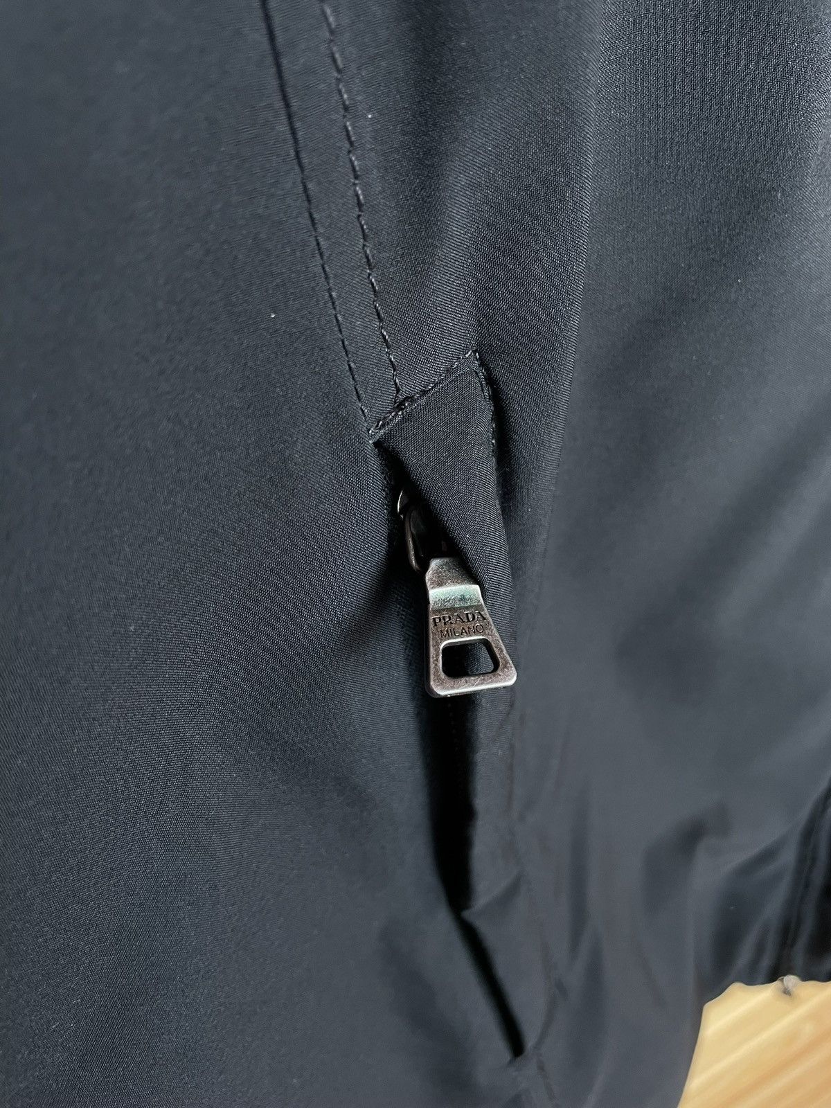 Prada × Vintage Vintage Prada Gore-Tex Long Coat Womens Size L / US 10 / IT 46 - 4 Thumbnail