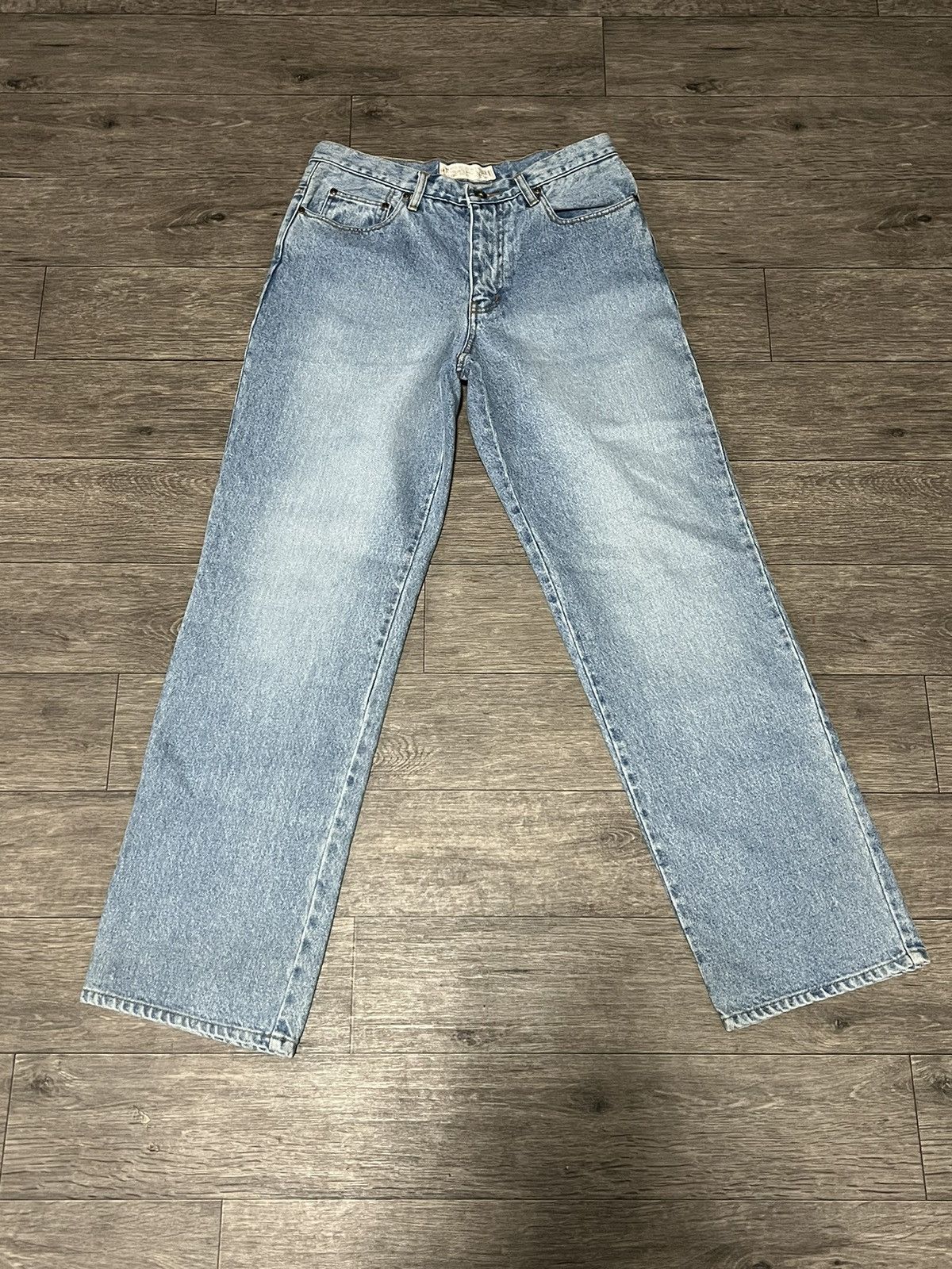 Vintage NWT Bullhead Denim Loose Fit 29x32 Size US 29 - 2 Thumbnail