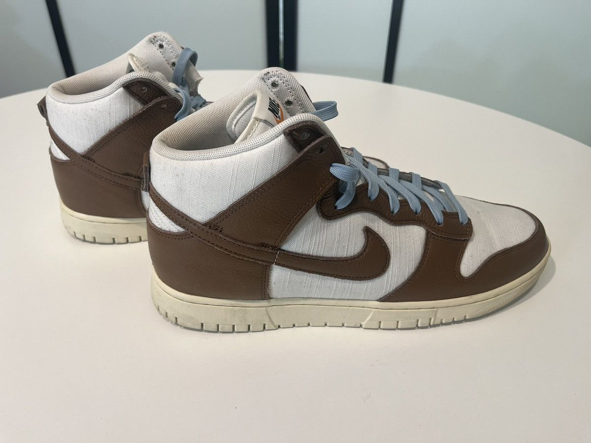 Nike Nike Dunk High PRM Vintage Pecan/Sail – Size 12 Size US 12 / EU 45 - 5 Thumbnail