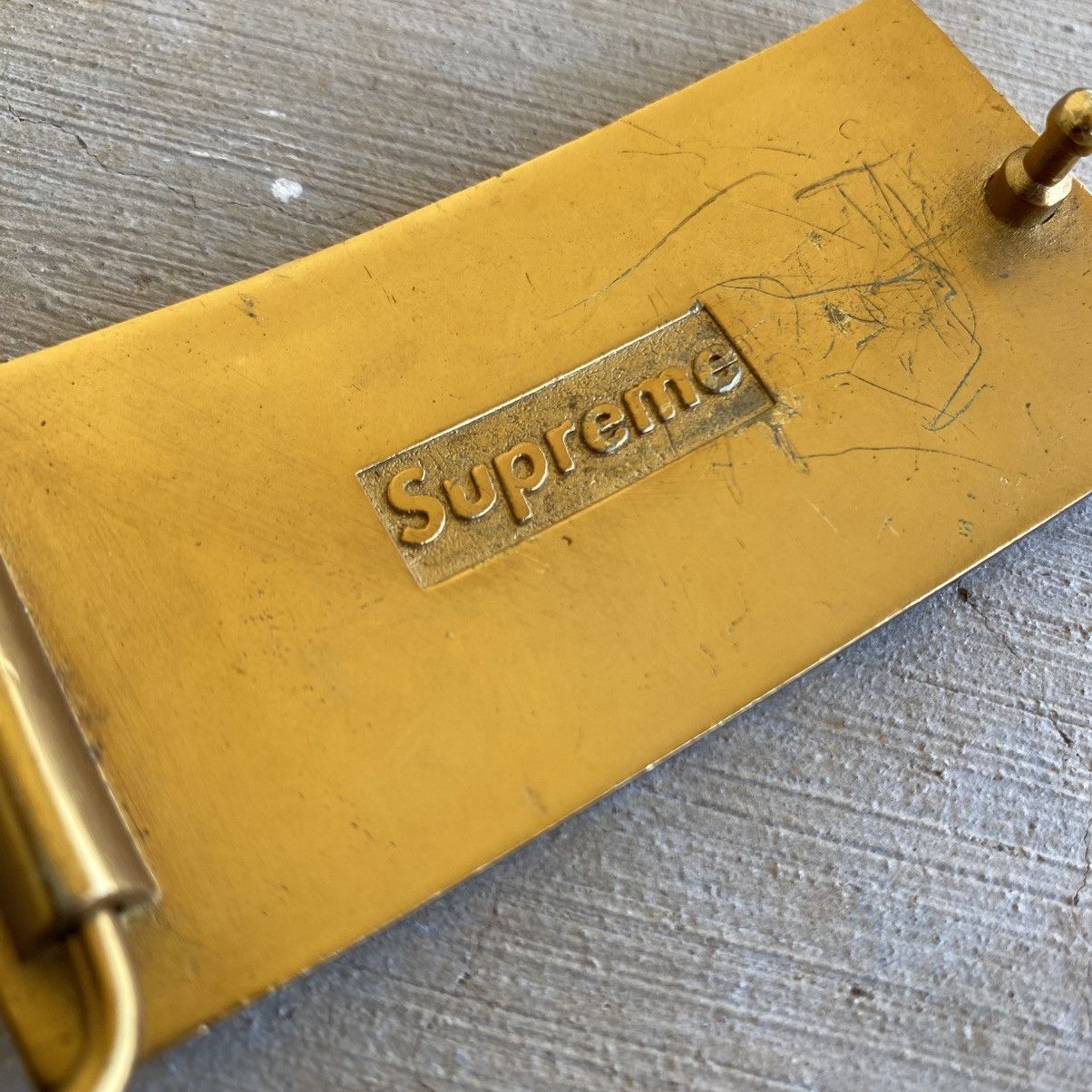 Supreme Supreme Belt Buckle Brass 2014 Size ONE SIZE - 3 Thumbnail