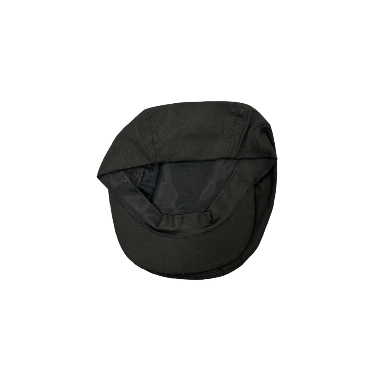 Vintage VINTAGE flat cap hat Cabbie drivers NWOT deadstock 90s Made in USA Black size S Mens Size ONE SIZE - 4 Thumbnail
