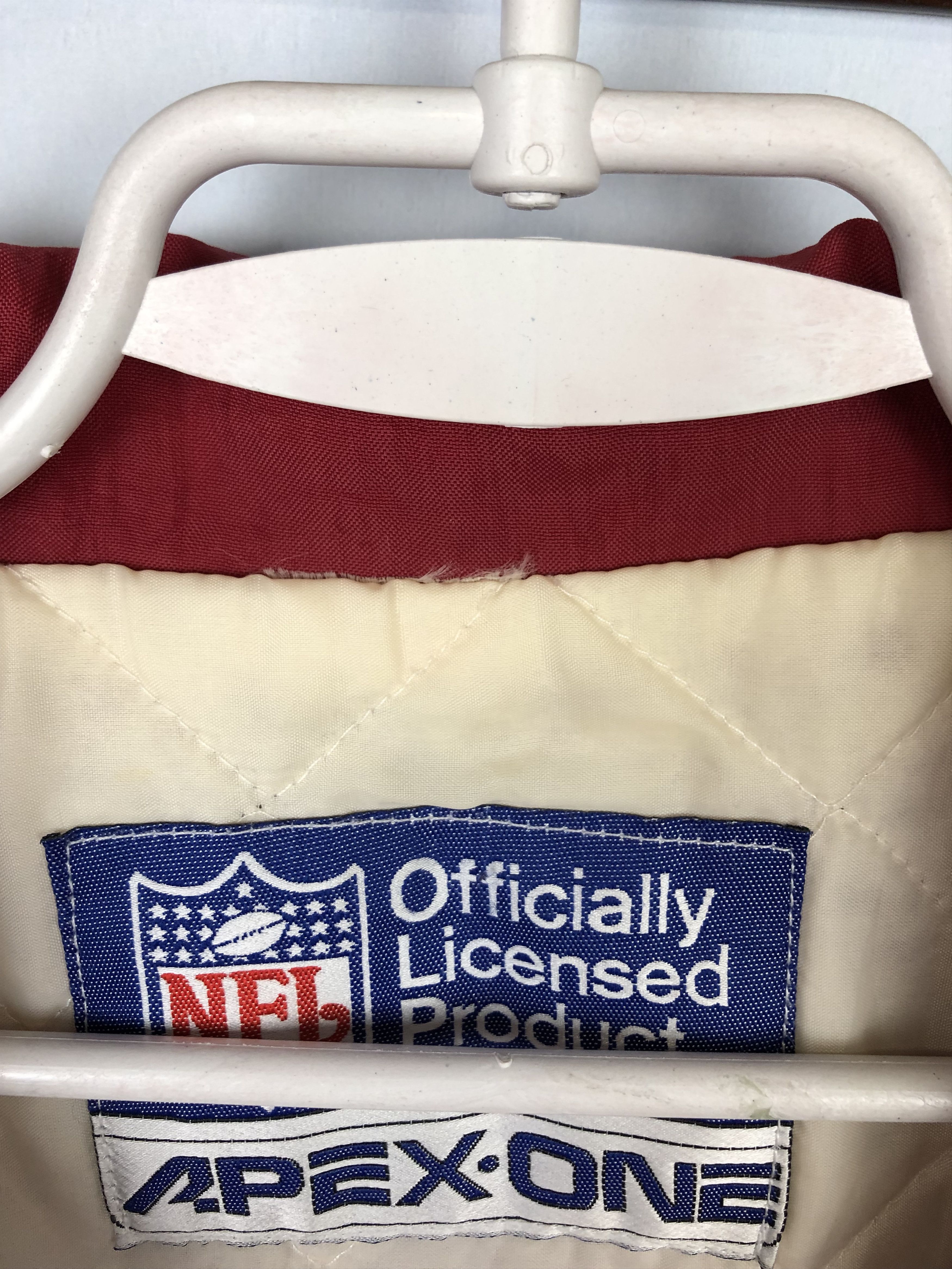 Vintage Vintage 90's NFL Washington Redskins Apex Jacket Mens Size US XXL / EU 58 / 5 - 12 Thumbnail