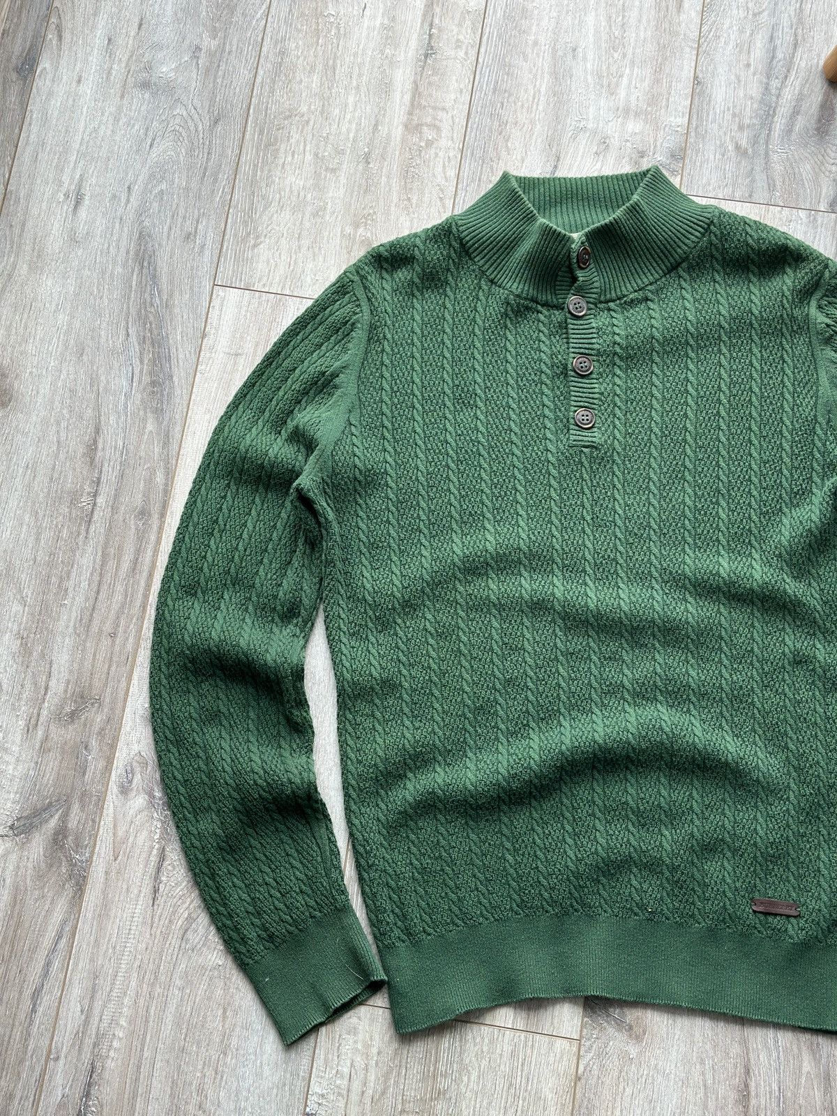 Burberry Burberry Knit Pullover Button Sweater Size US M / EU 48-50 / 2 - 3 Thumbnail