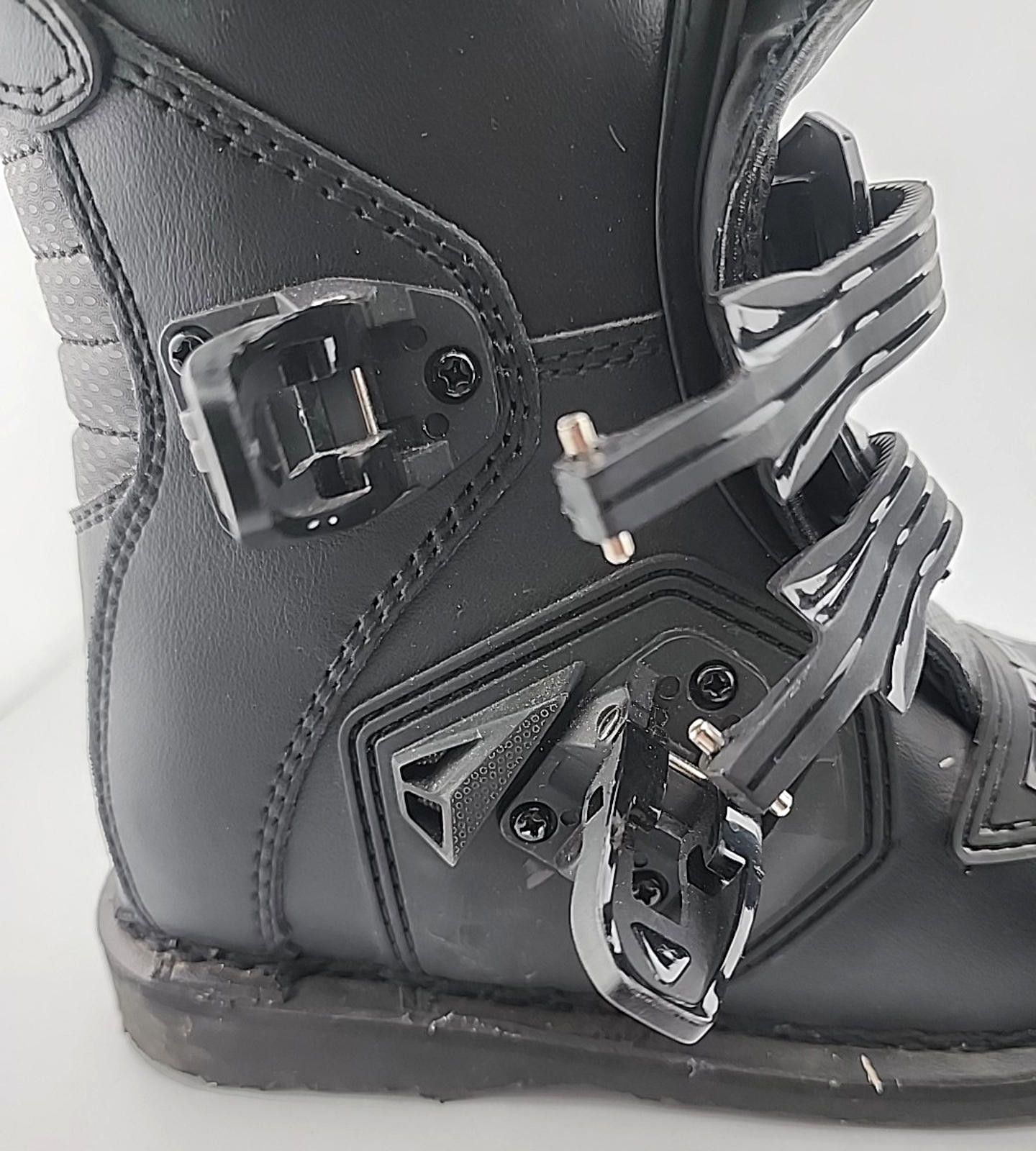 O'Neill MX Rider Motorcycle Motocross Youth Sz 5 Black Steel Toe Size ONE SIZE - 11 Thumbnail